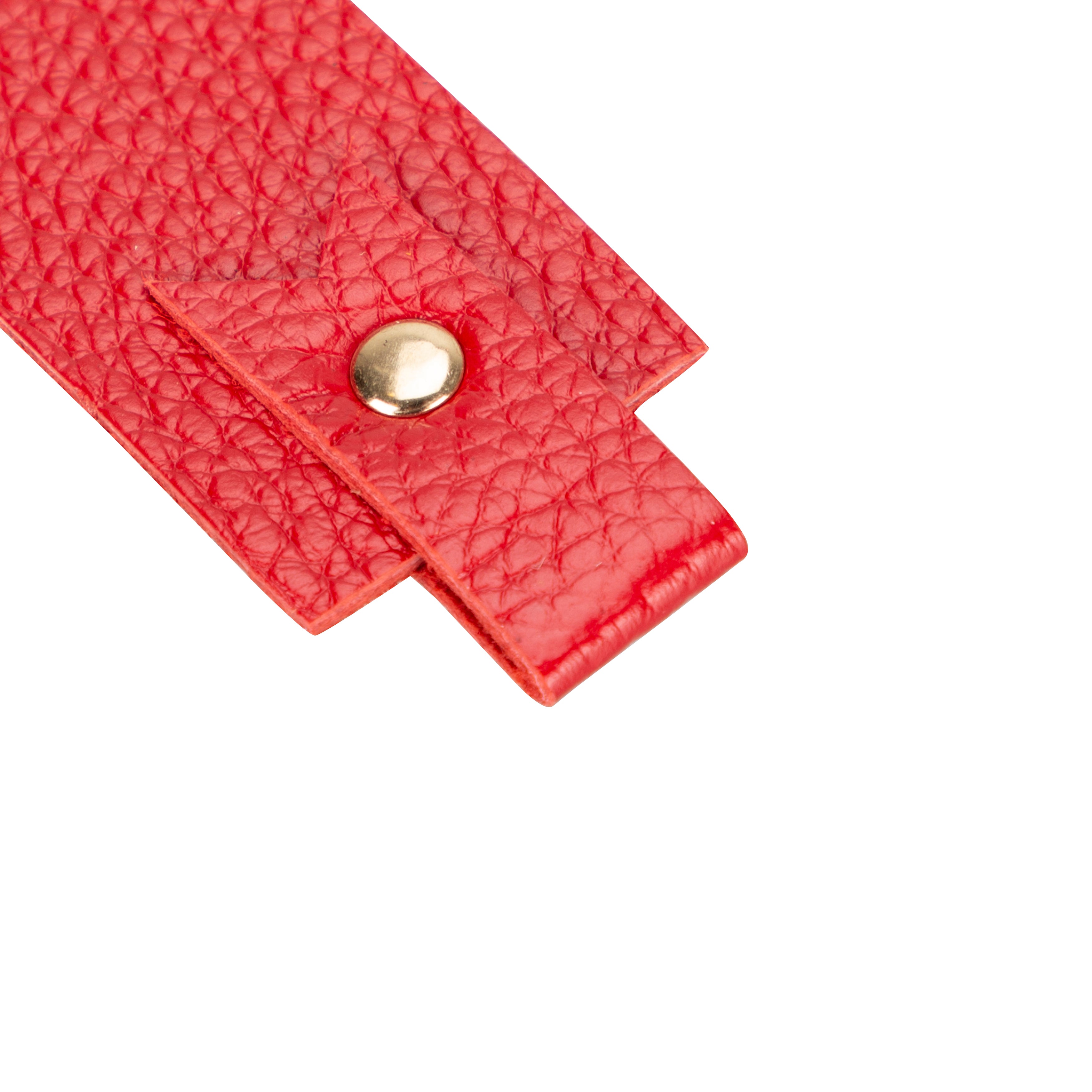 Premium Handmade Leather Bookmark with Rivet