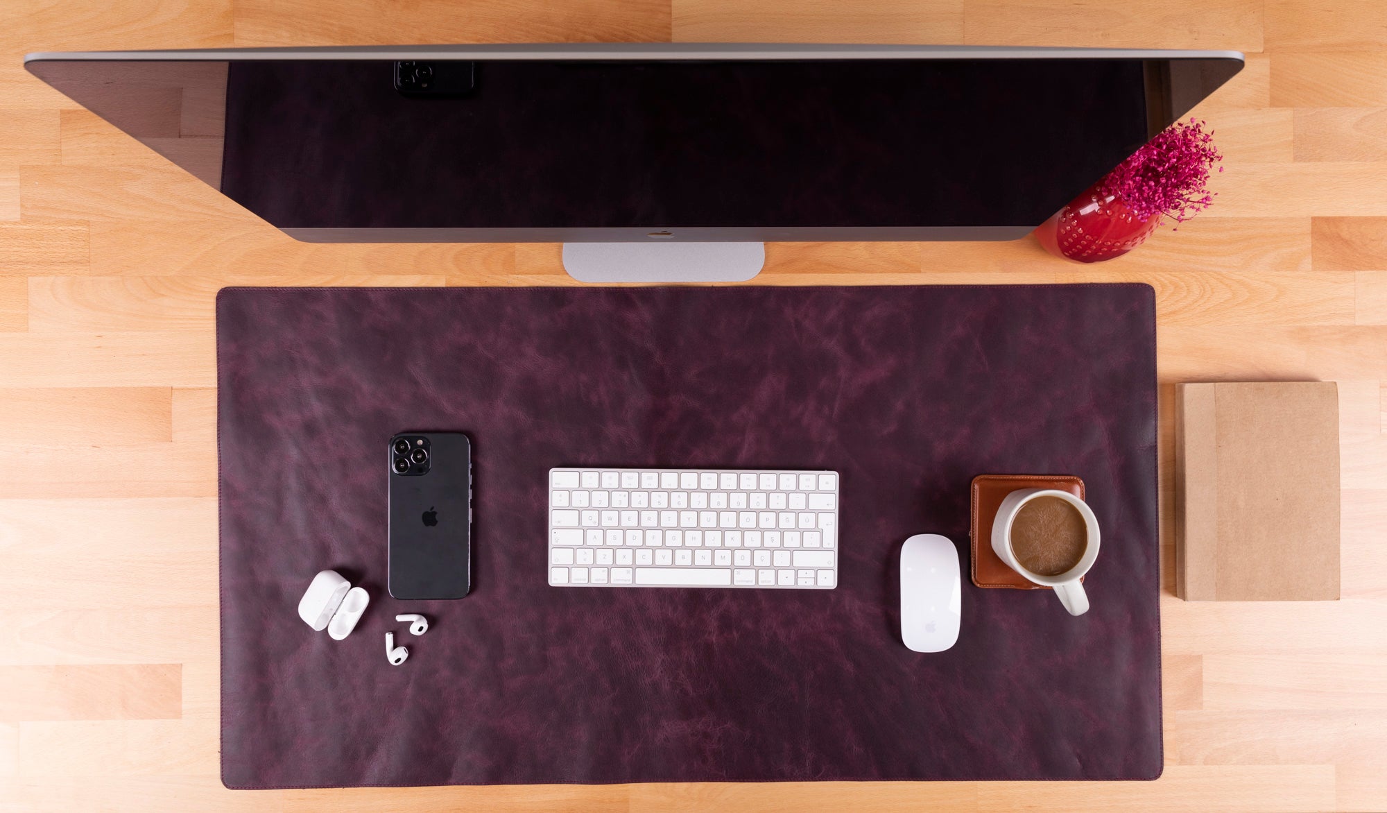 Premium Handmade Leather Desk Mat