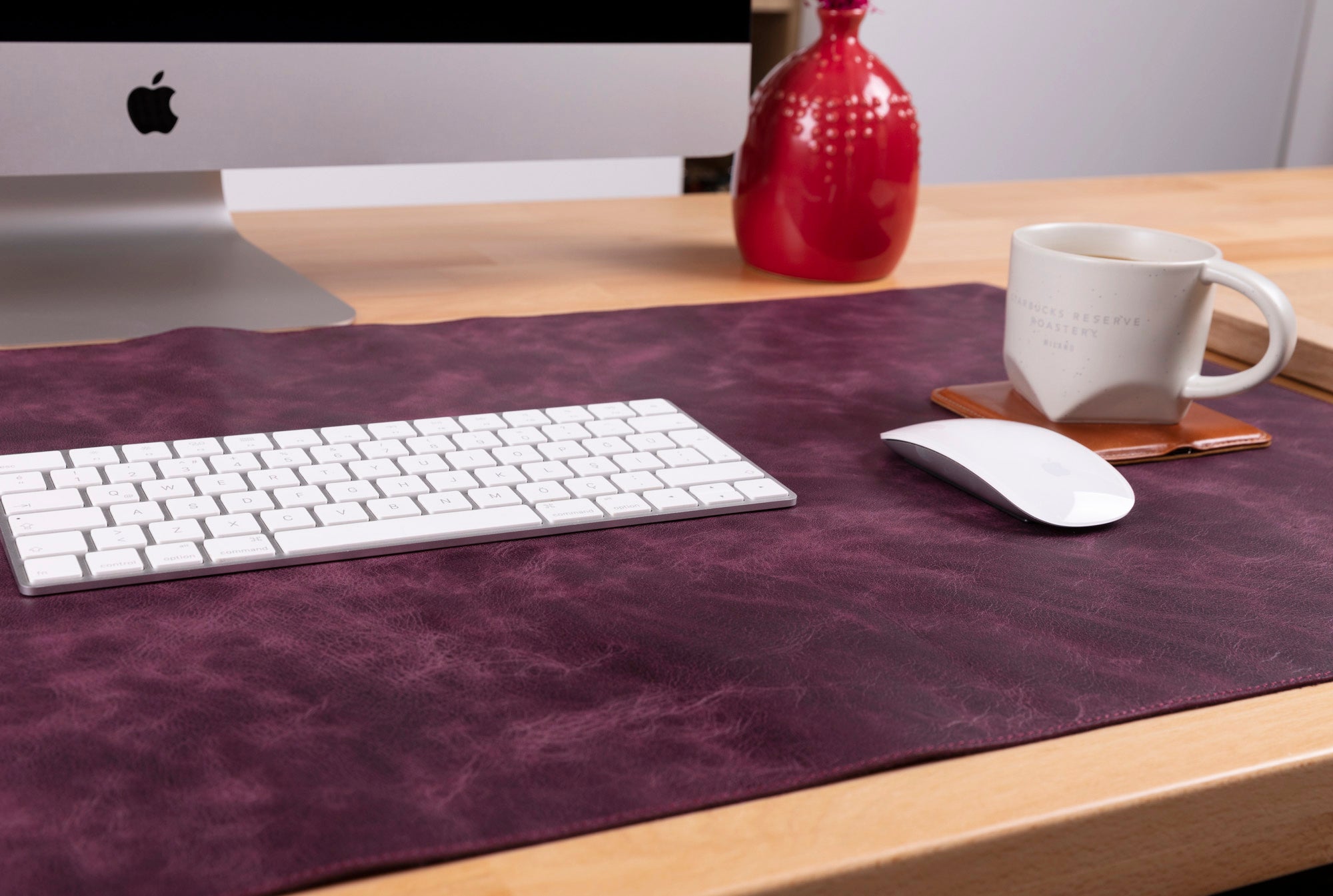 Premium Handmade Leather Desk Mat
