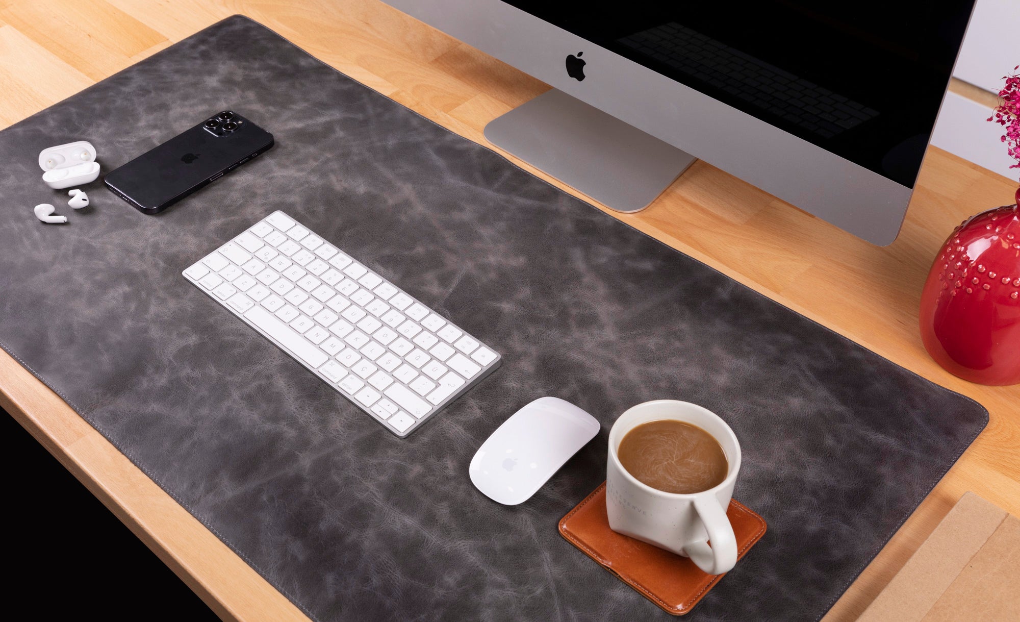 Premium Handmade Leather Desk Mat