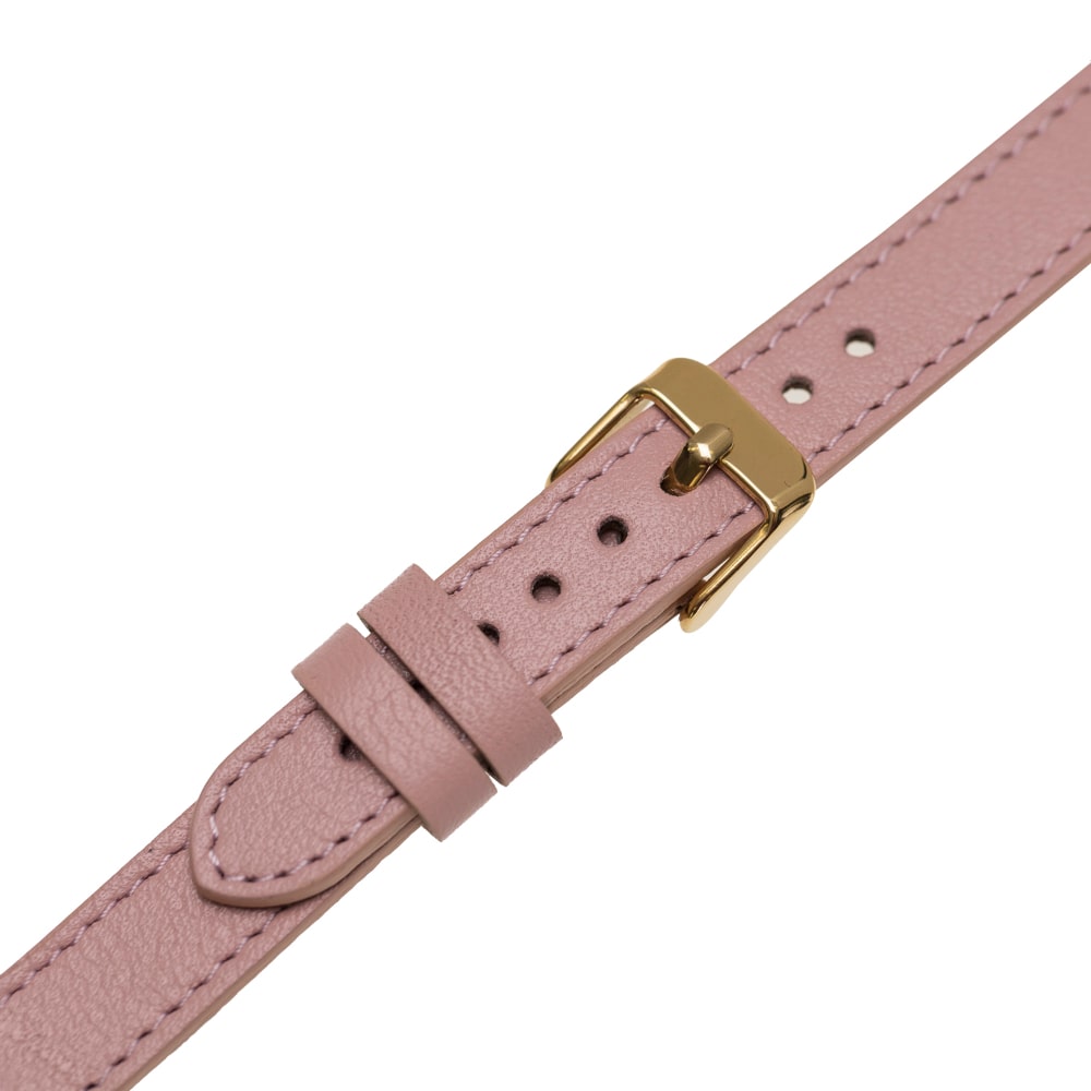 Luxury Pink Skinny Leather Apple Watch Band for All Series & Sizes - MADUEM - 3
