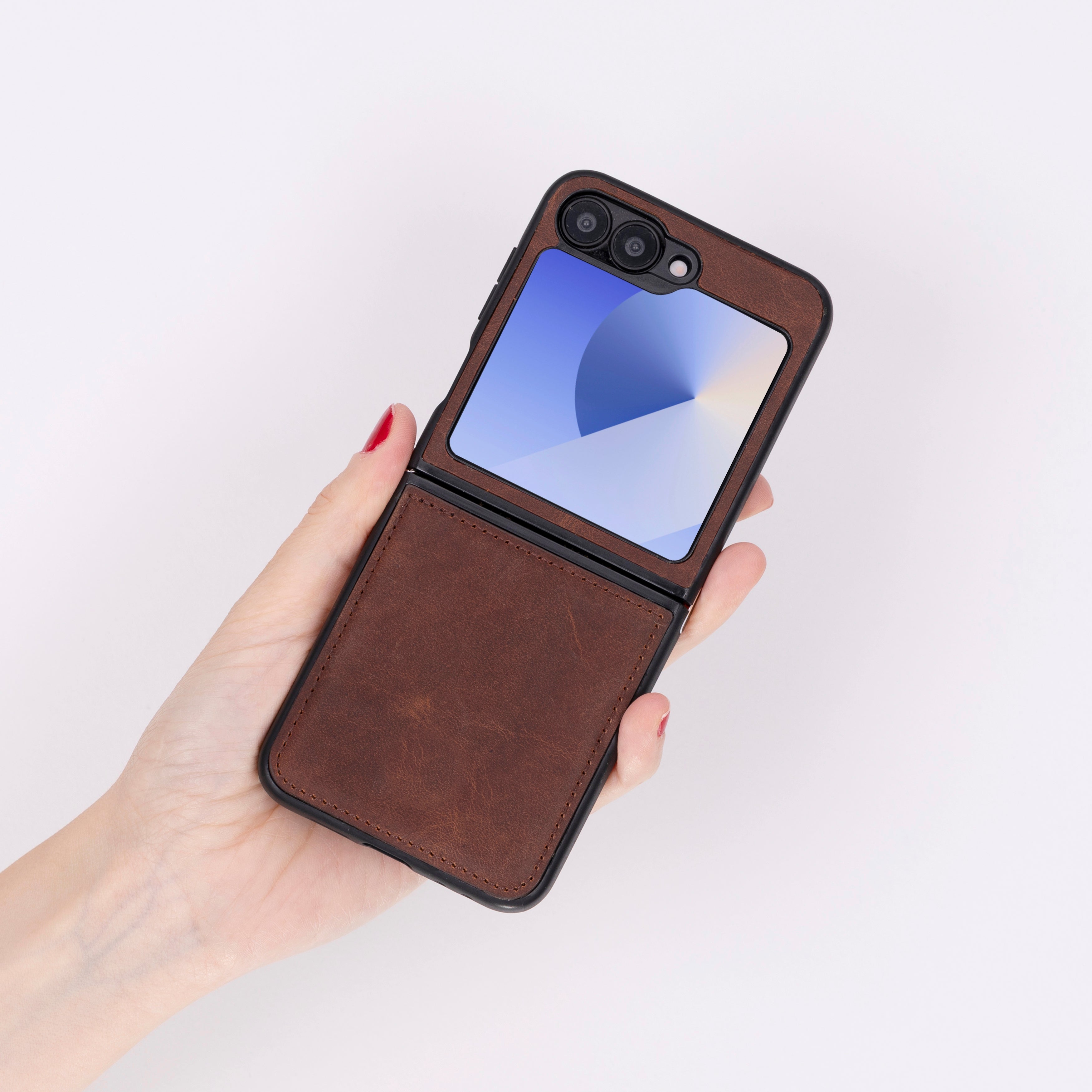 Flex Cover Samsung Z Flip 6 Leather Case