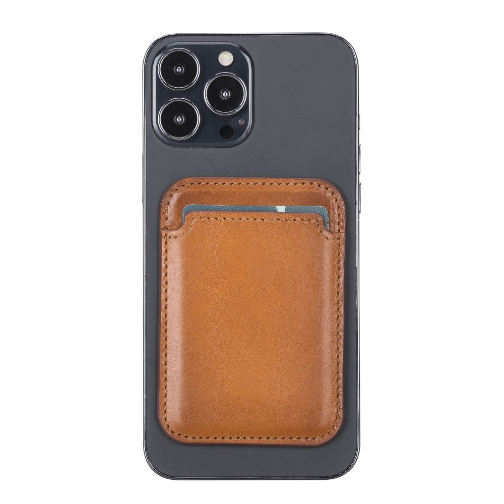 Maggy Leather Magnetic Card Holder