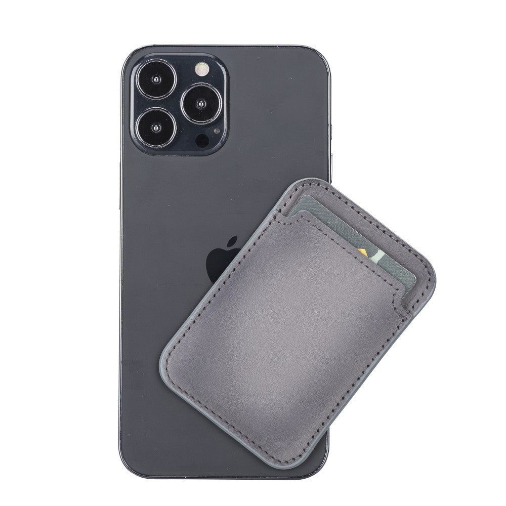 Maggy Leather Magnetic Card Holder