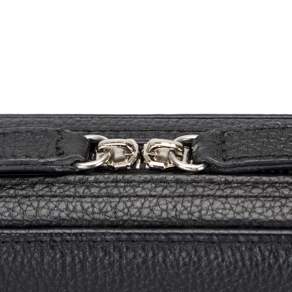 Leather Travel Cable Organizer