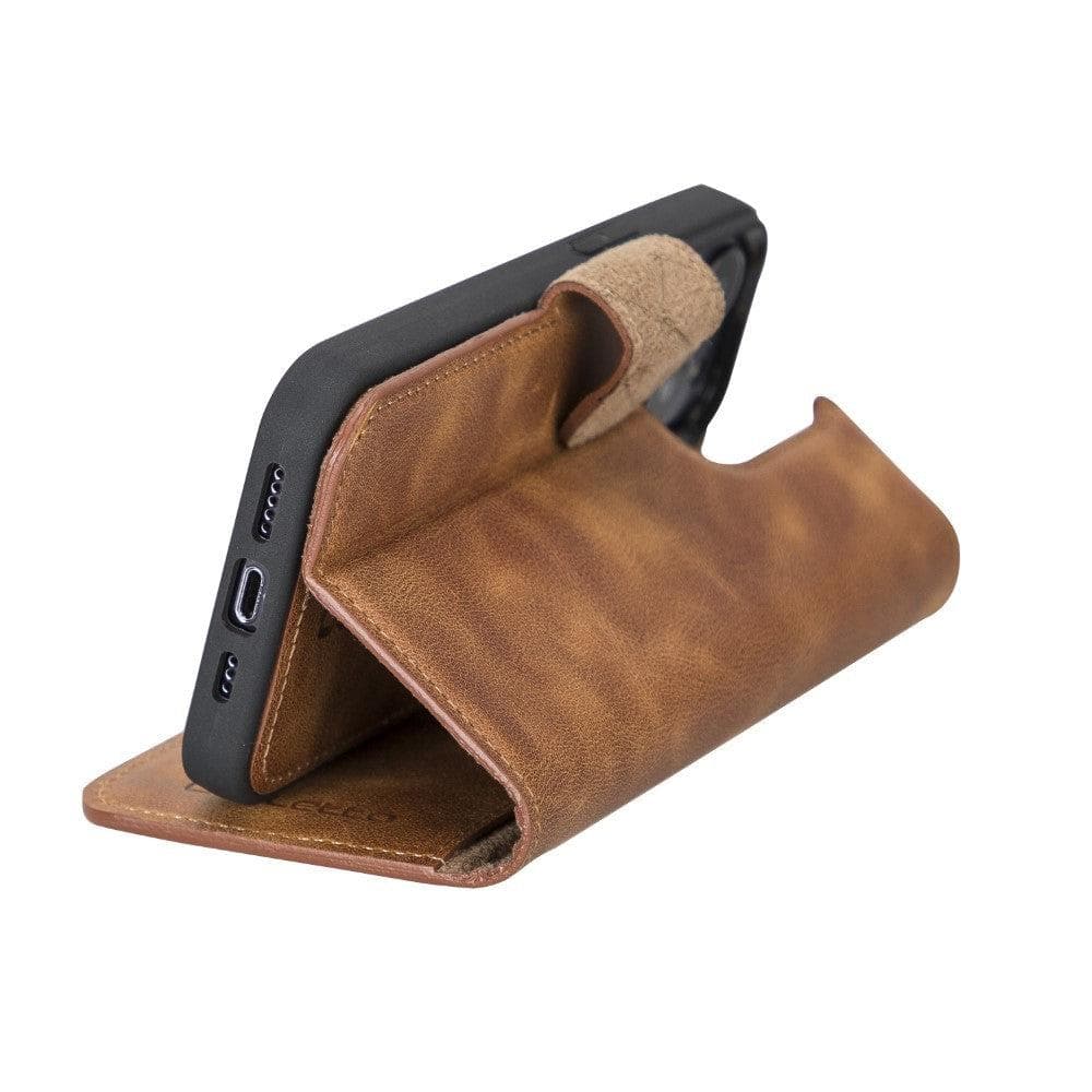 Apple iPhone 13 Series Detachable Leather Wallet Case - MW Bouletta LTD