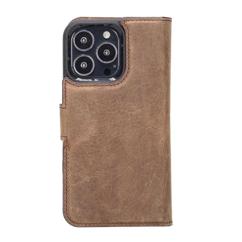 Apple iPhone 13 Series Detachable Leather Wallet Case - MW Bouletta LTD