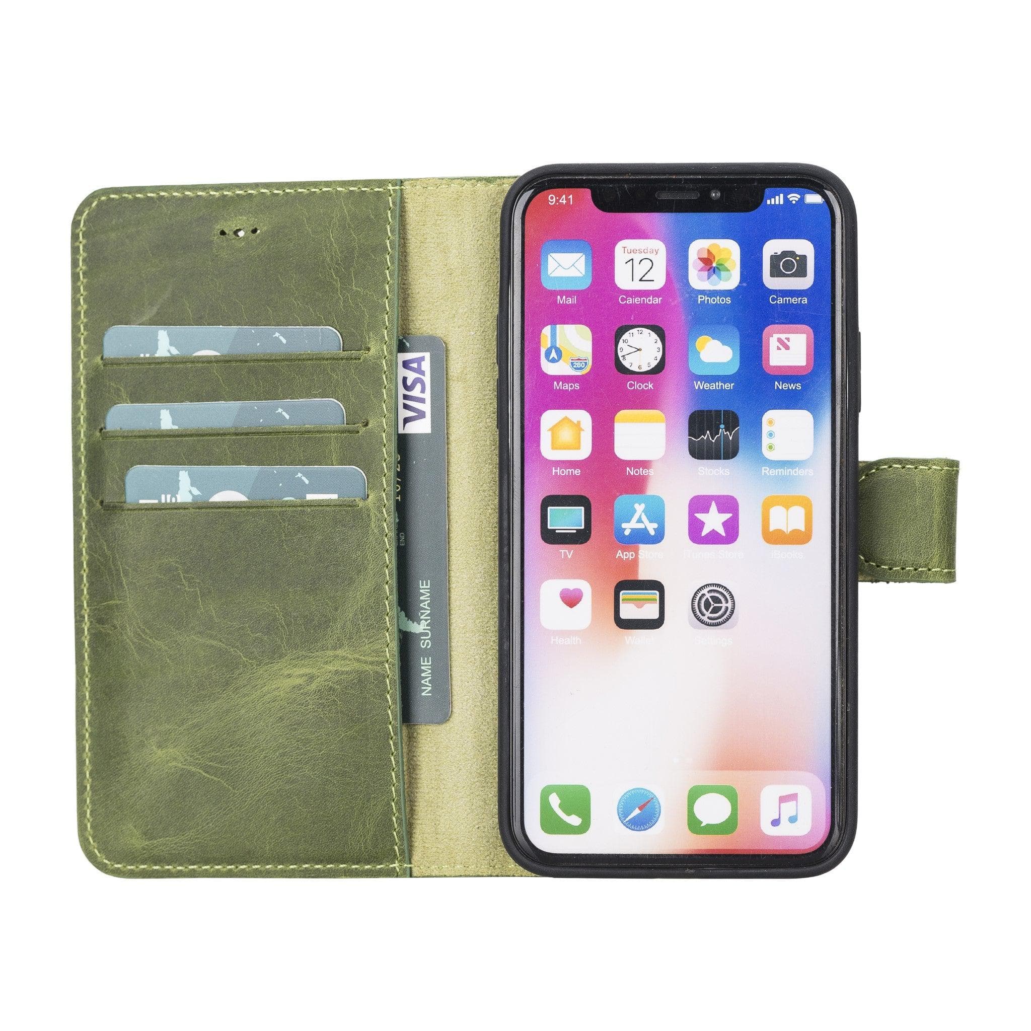 Apple iPhone X/XS Detachable Leather Case / MW