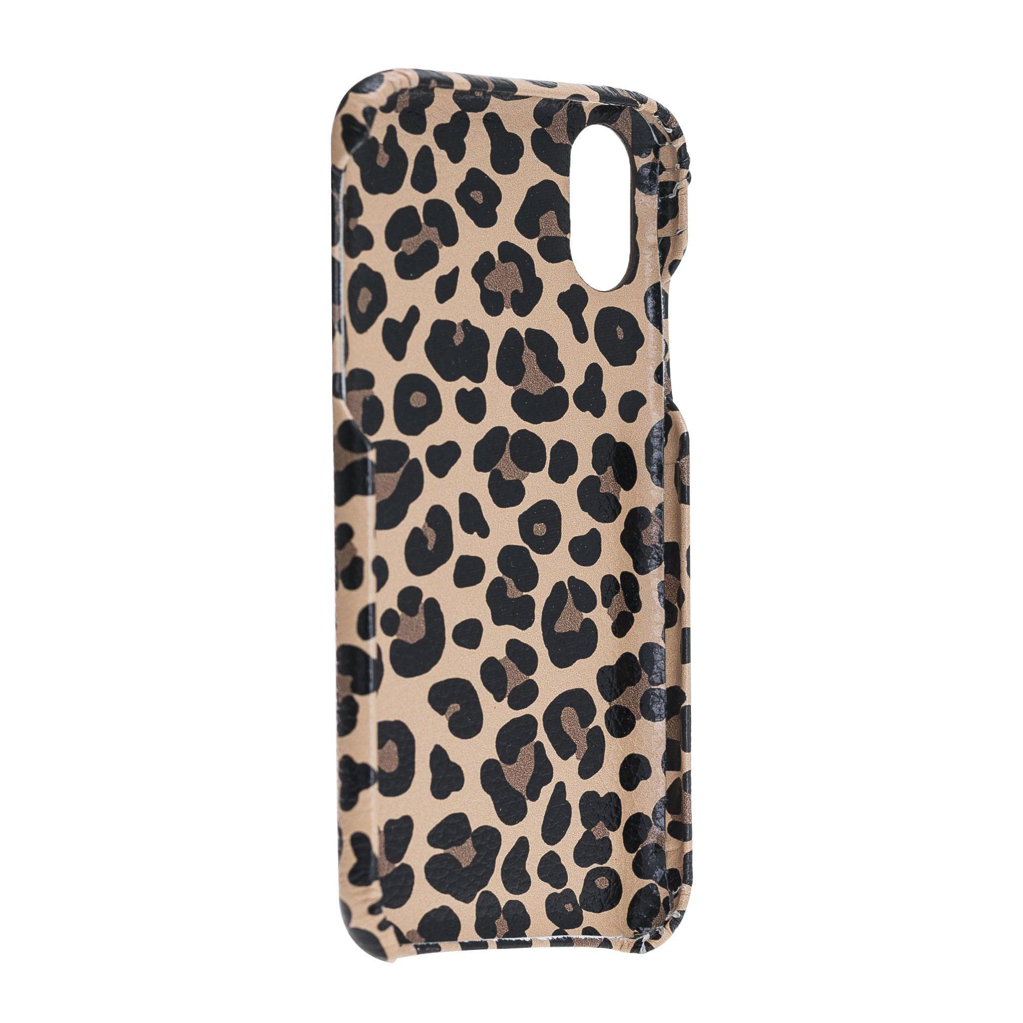 Apple iPhone X/XS Leather Case / F360 Cover CC LEO