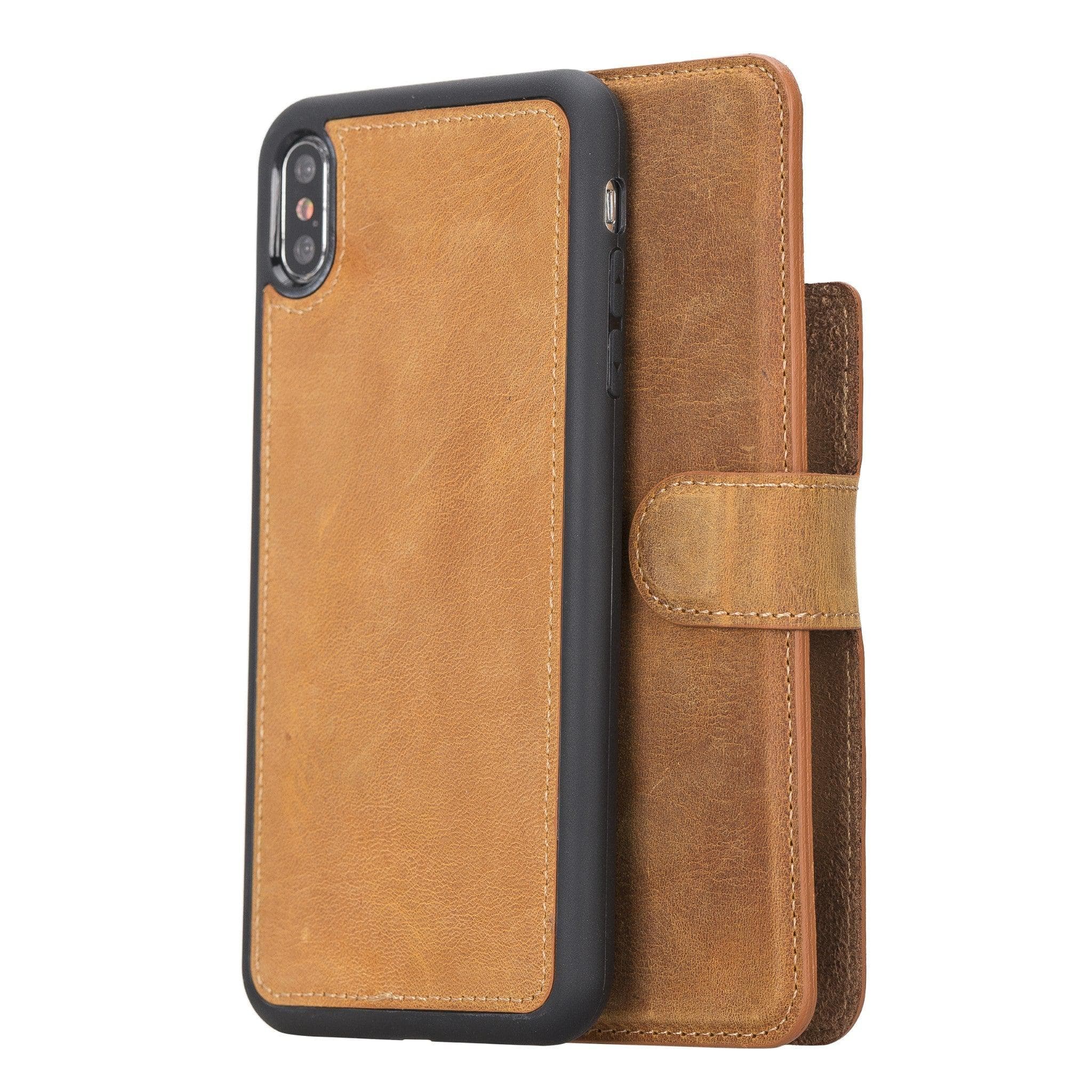 Apple iPhone XSM Detachable Leather Case / MW