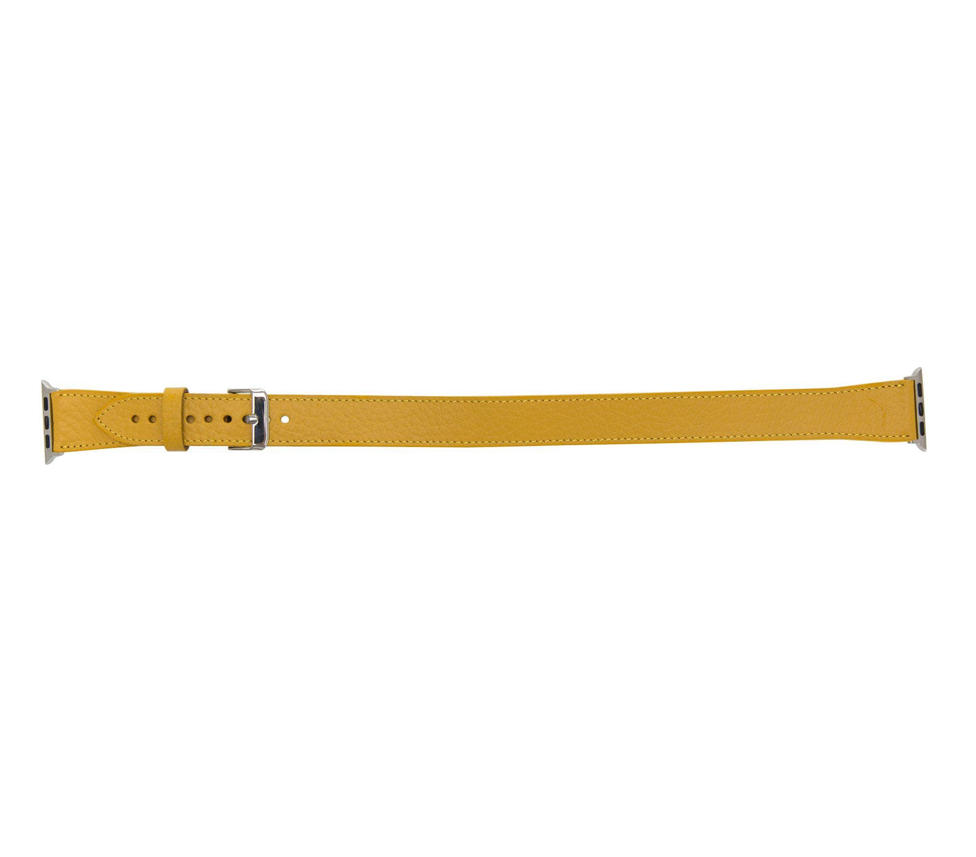 B2B - Leather Apple Watch Bands - DT Double Tour Style Bouletta B2B