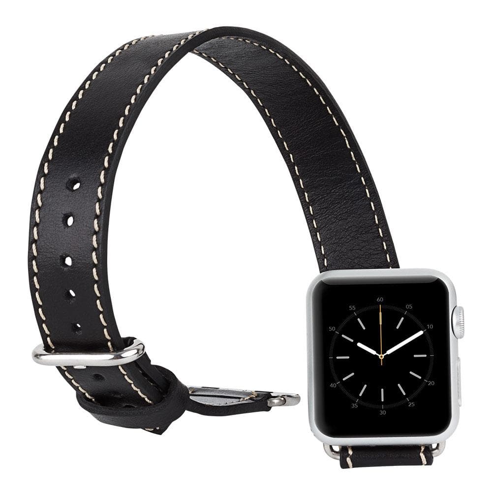 B2B - Leather Apple Watch Bands - DT Double Tour Style Bouletta B2B