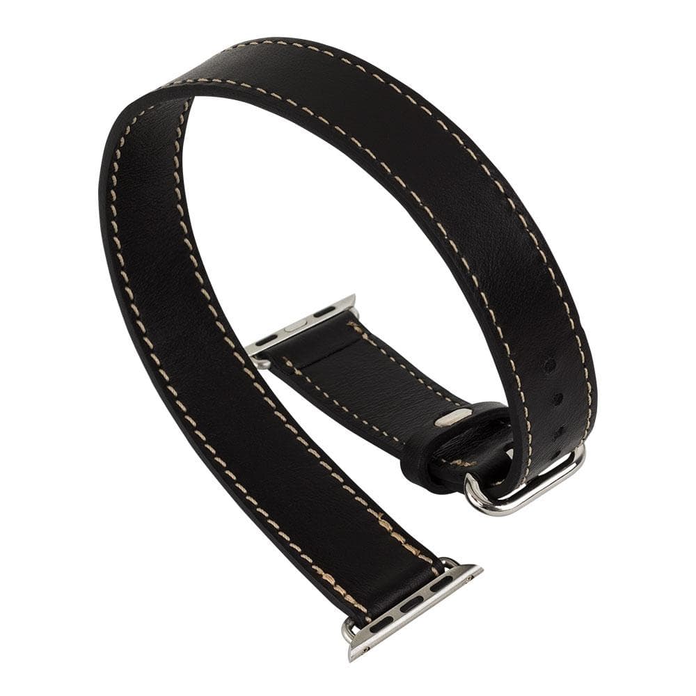 B2B - Leather Apple Watch Bands - DT Double Tour Style Bouletta B2B
