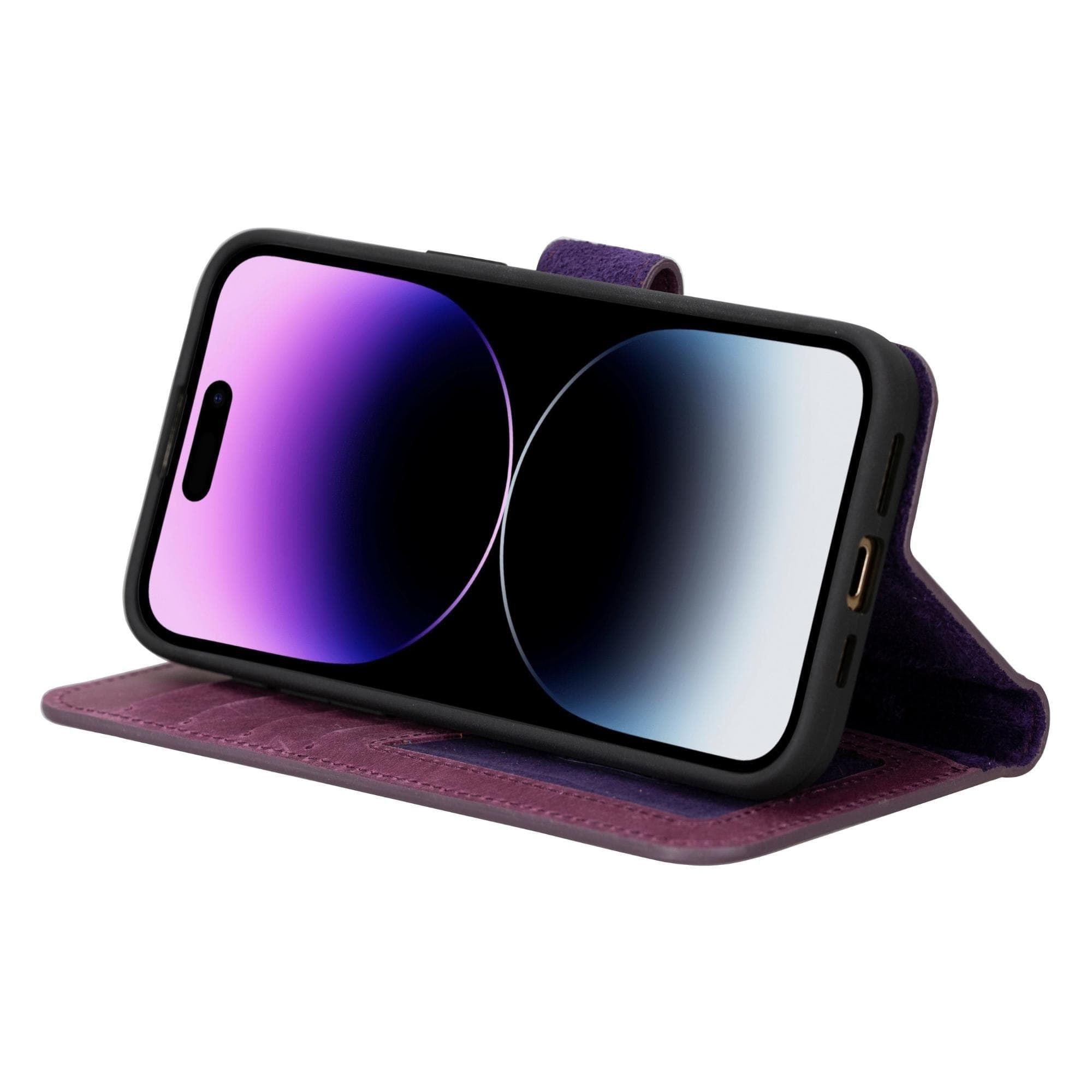 Darker iPhone 15 Series Leather Wallet Cases - Pre-Order Bouletta LTD