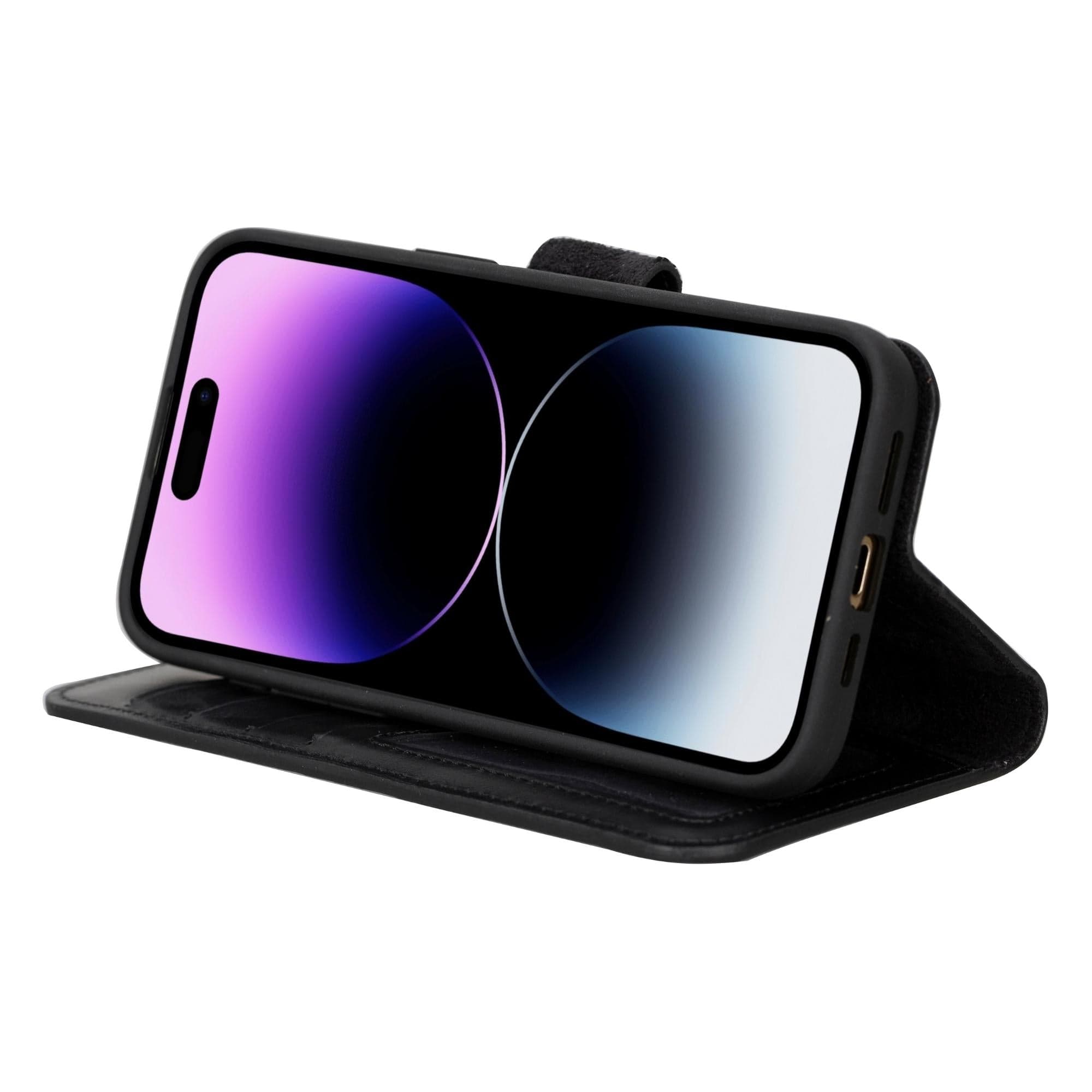 Darker iPhone 15 Series Leather Wallet Cases - Pre-Order Bouletta LTD