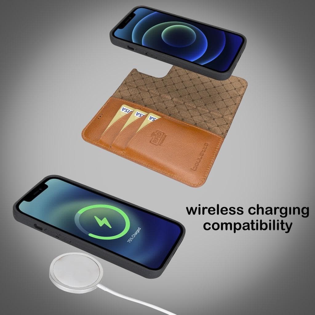 Detachable Leather Wallet Case for Apple iPhone 13 Series Bouletta LTD