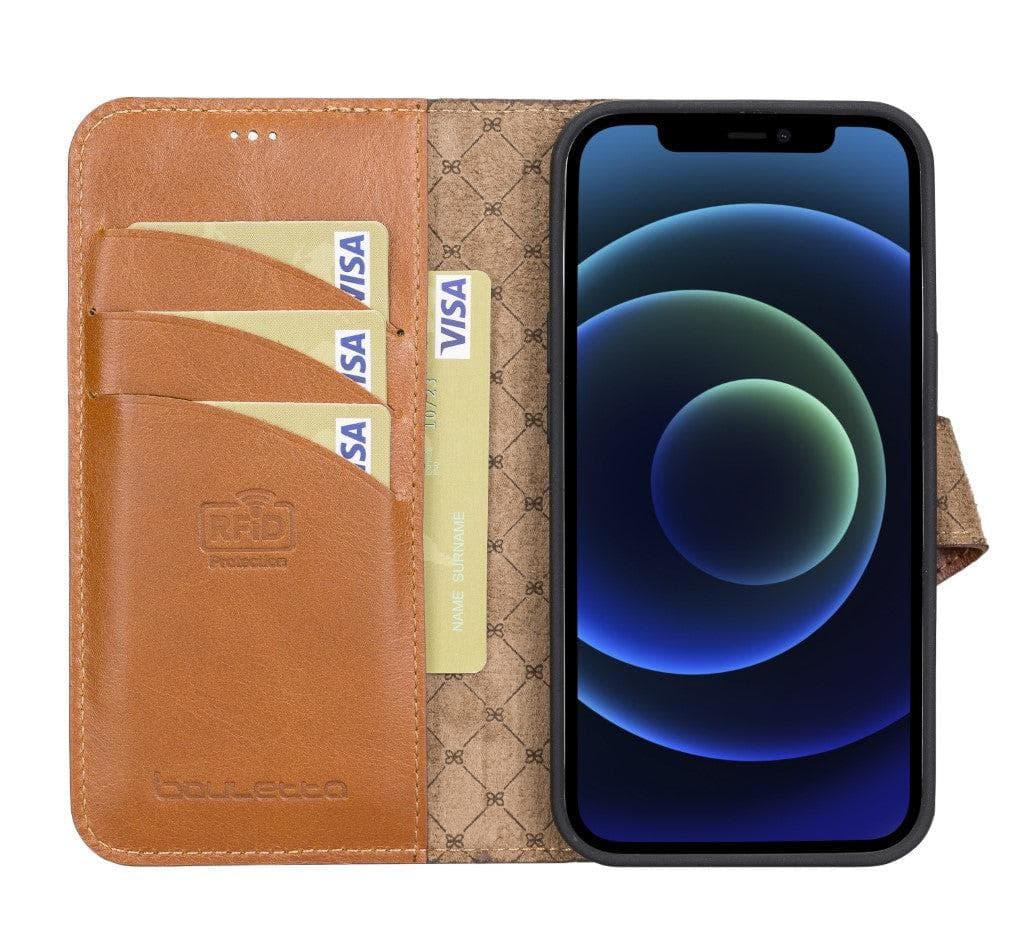 Detachable Leather Wallet Case for Apple iPhone 13 Series Bouletta LTD