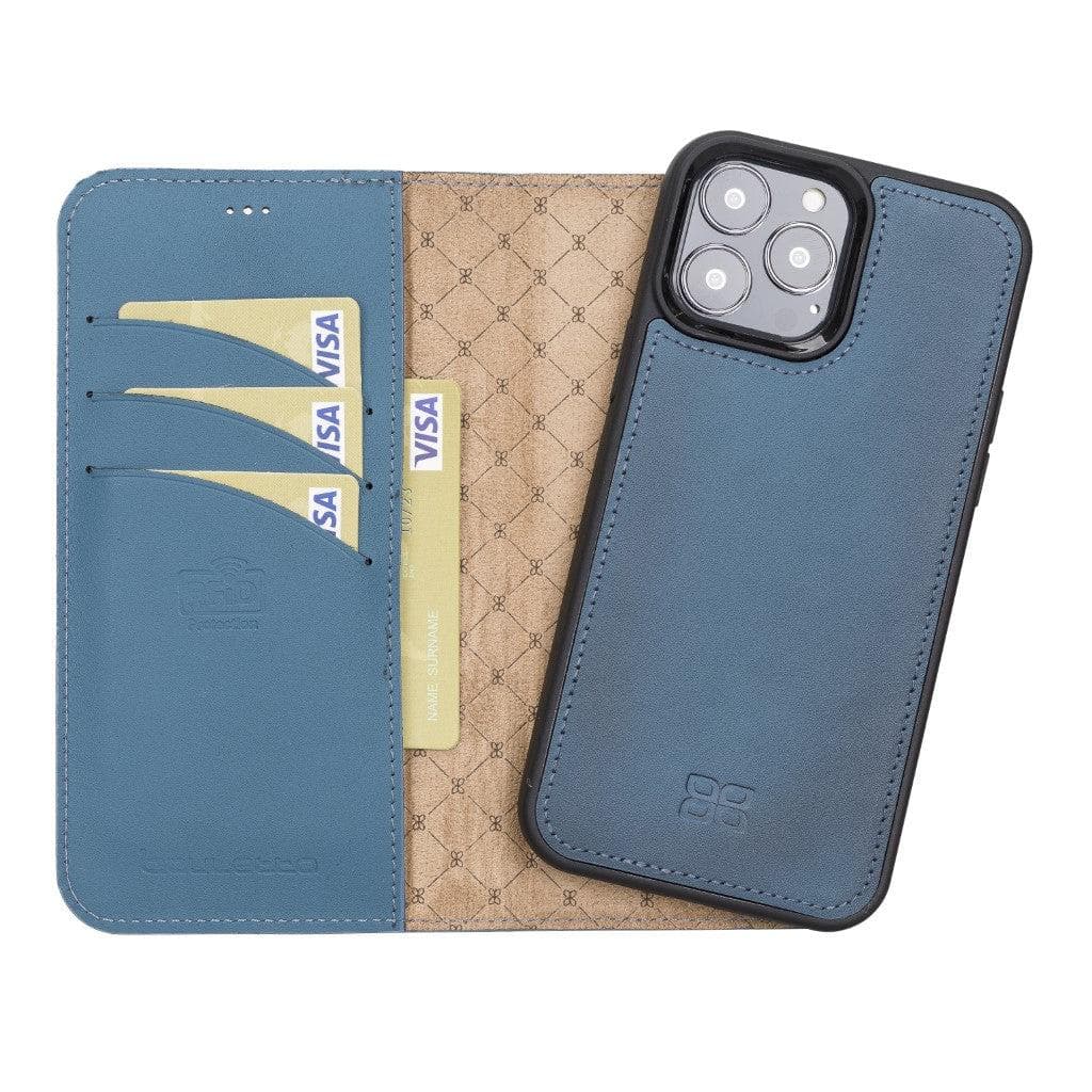 Detachable Leather Wallet Case for Apple iPhone 13 Series Bouletta LTD