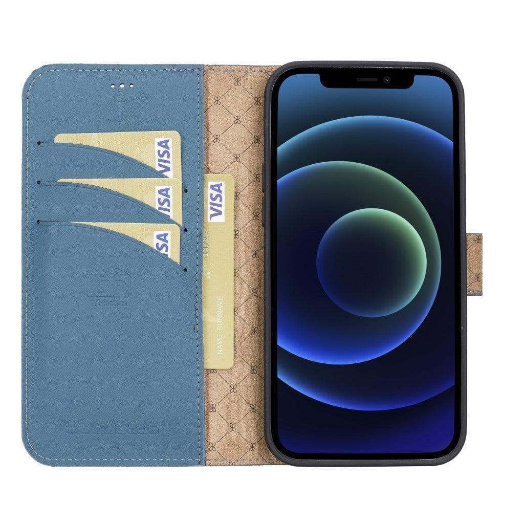 Detachable Leather Wallet Case for Apple iPhone 13 Series Bouletta LTD
