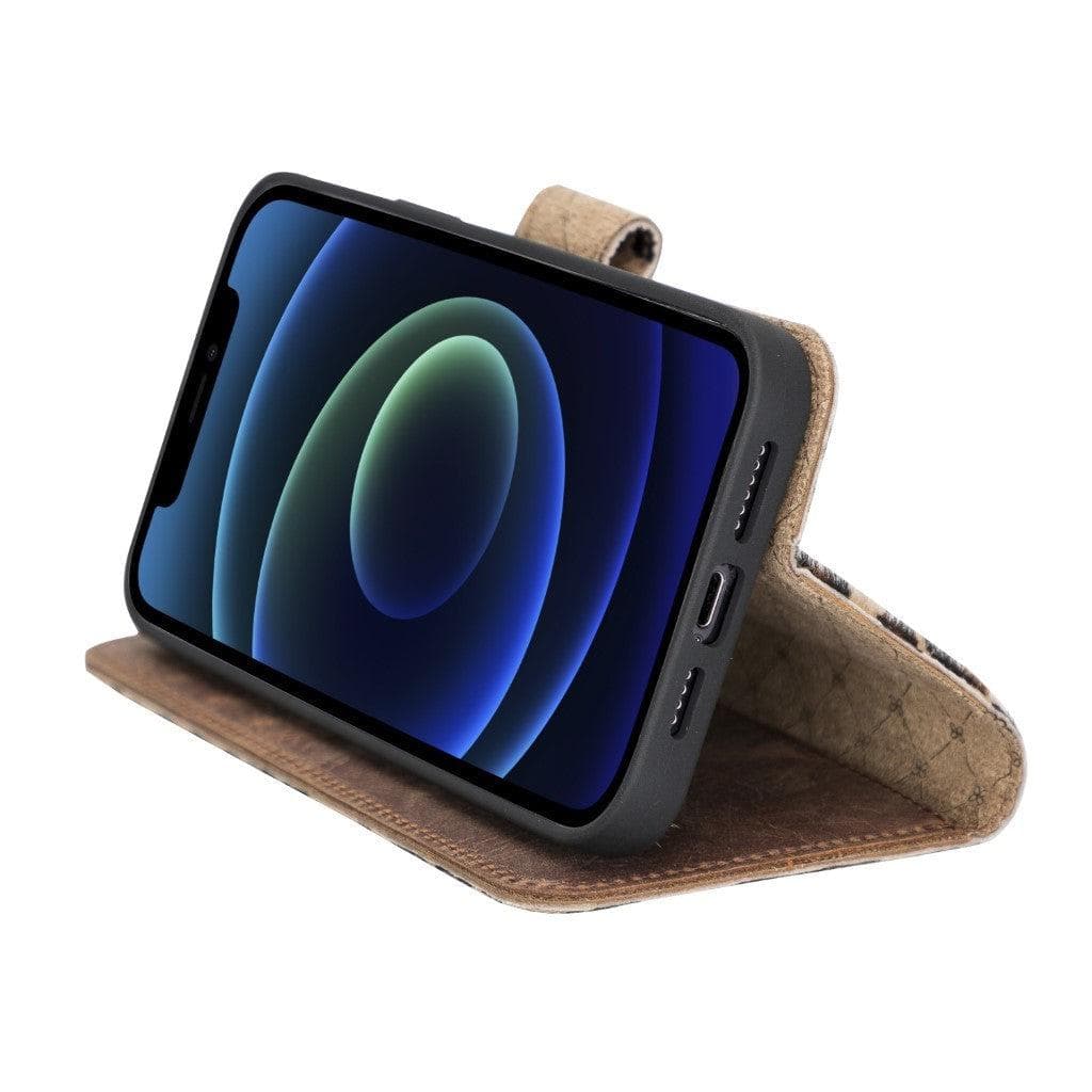 Detachable Leather Wallet Case for Apple iPhone 13 Series Bouletta LTD