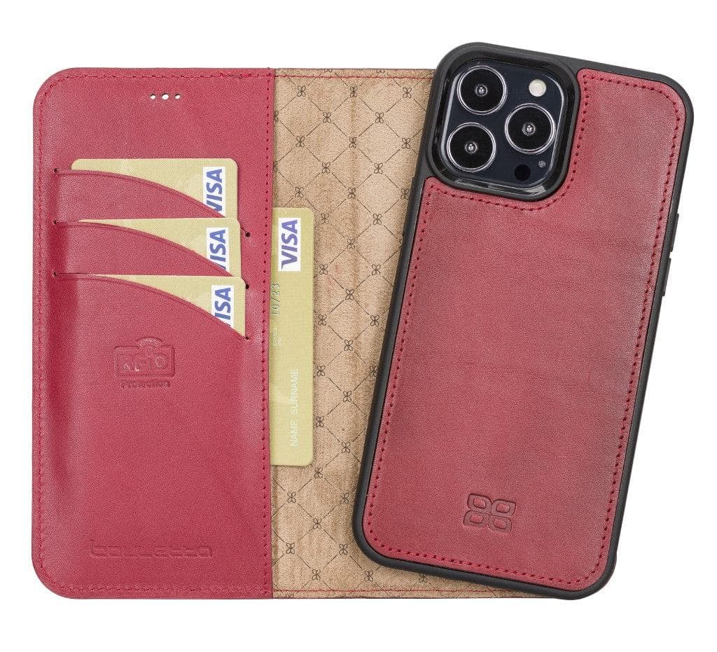 Detachable Leather Wallet Case for Apple iPhone 13 Series Bouletta LTD