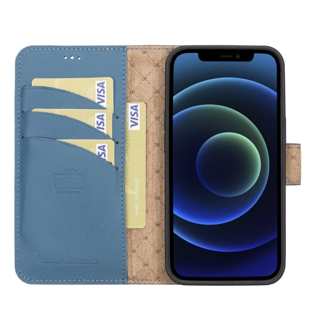 Detachable Leather Wallet Case for Apple iPhone 13 Series Bouletta LTD