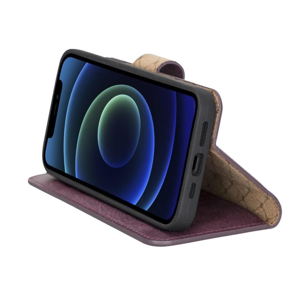 Detachable Leather Wallet Case for Apple iPhone 13 Series Bouletta LTD