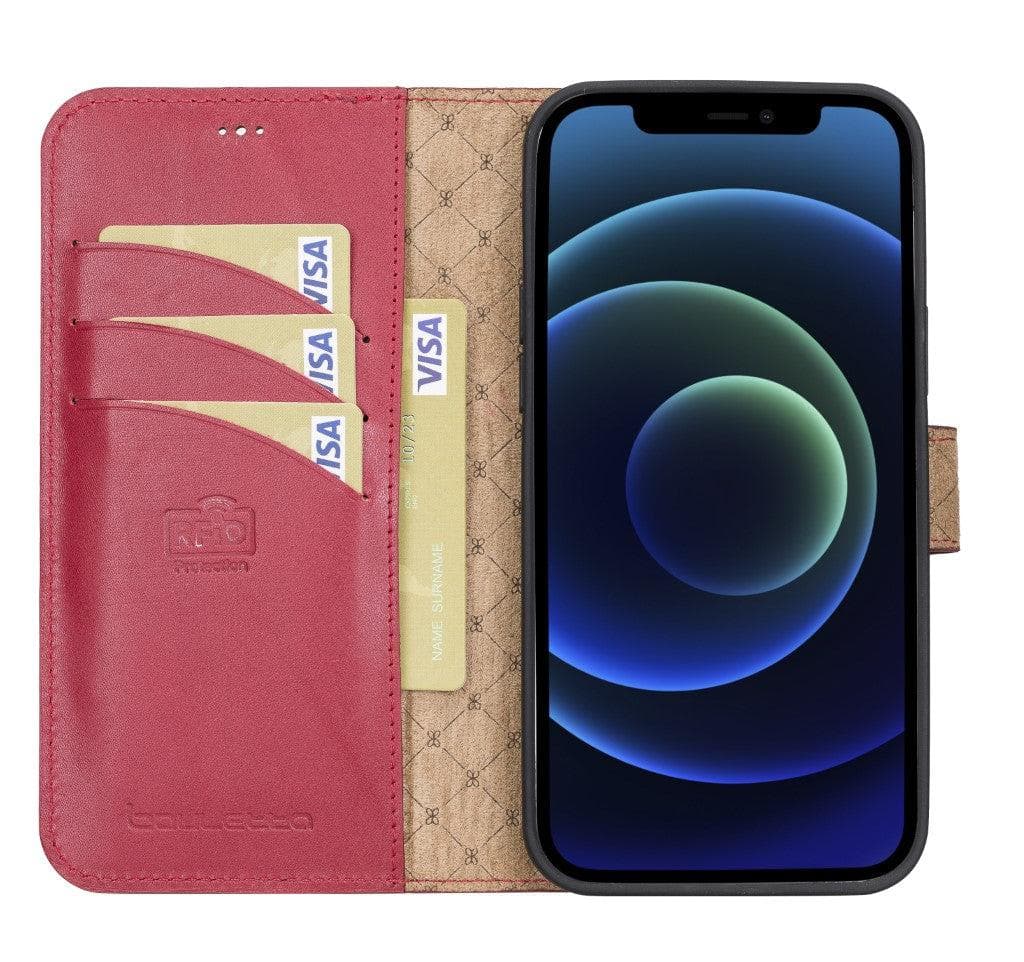 Detachable Leather Wallet Case for Apple iPhone 13 Series Bouletta LTD