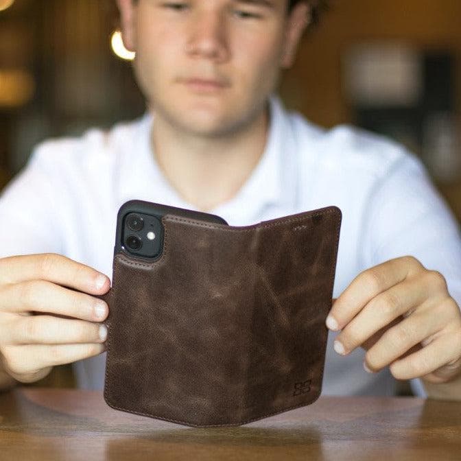 Detachable Leather Wallet Case for Apple iPhone 13 Series Bouletta LTD