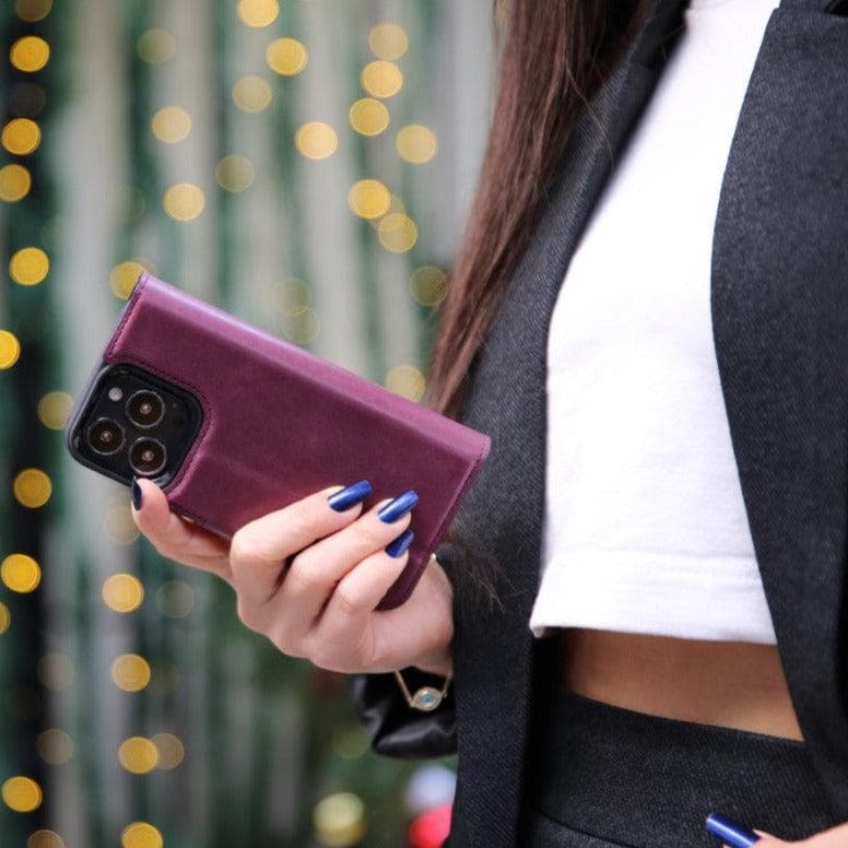 Detachable Leather Wallet Case for Apple iPhone 13 Series Bouletta LTD