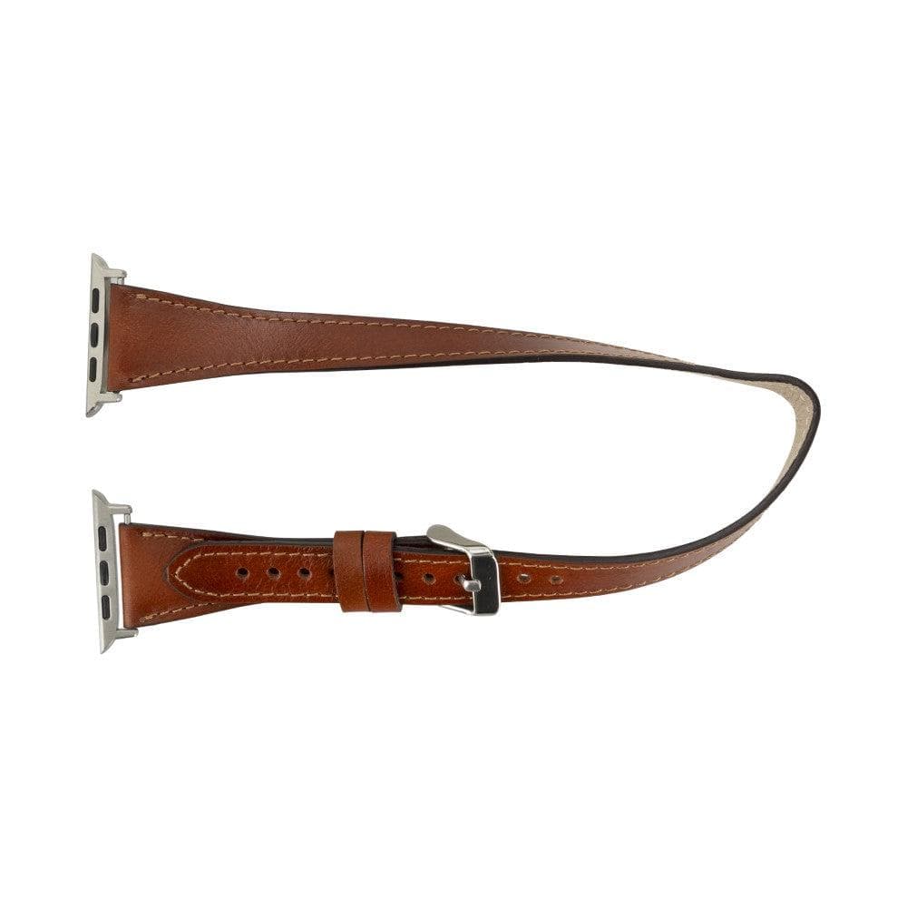 Leeds Double Tour Slim Apple Watch Leather Straps Bouletta LTD