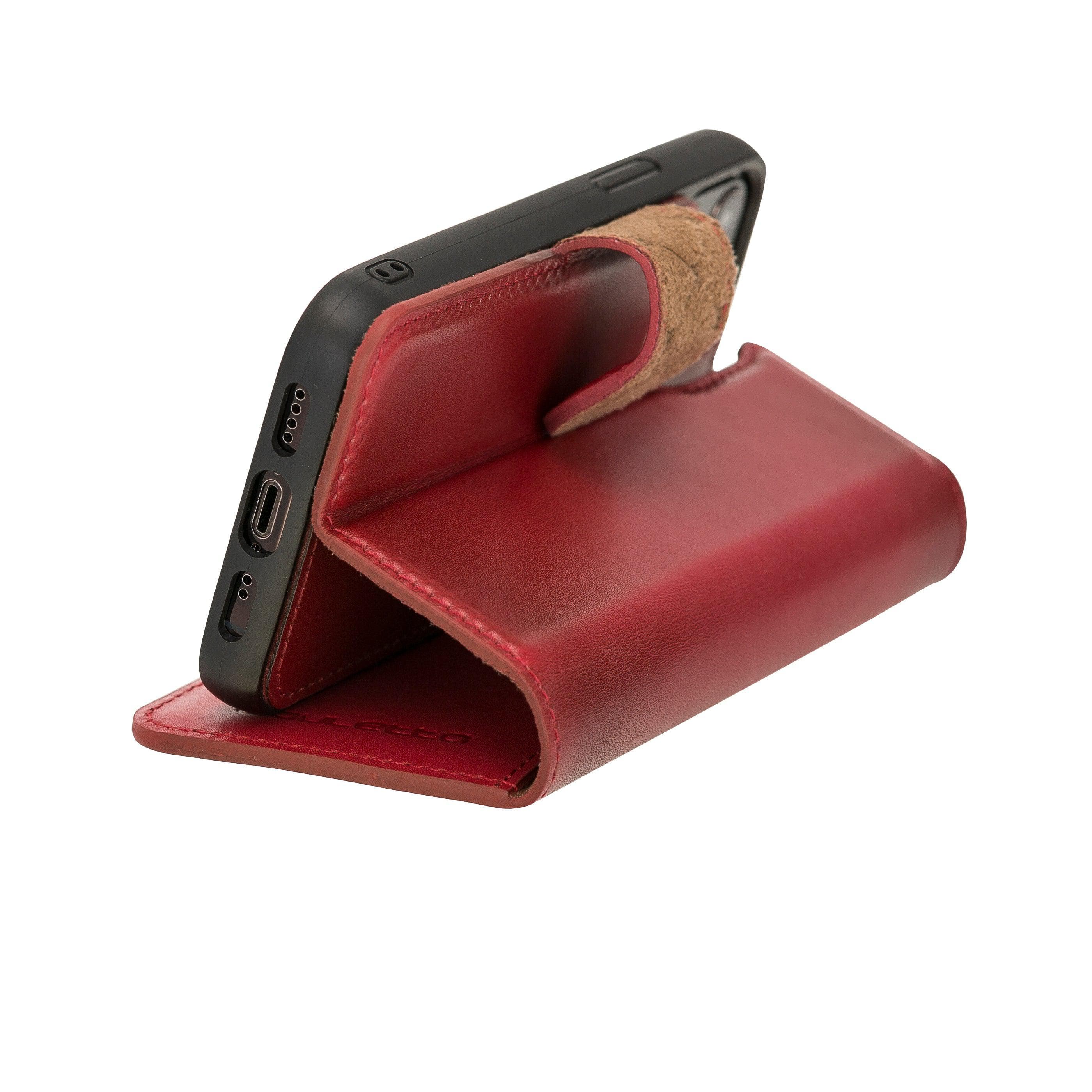 Detachable Leather Wallet Cases for Apple iPhone 12 Series Bouletta LTD