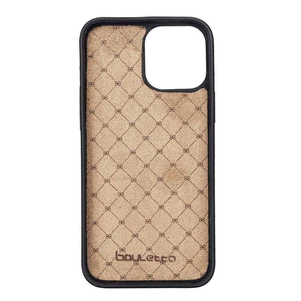 Apple iPhone 13 Series Leather Case with Flexible Back Cover Bouletta LTD