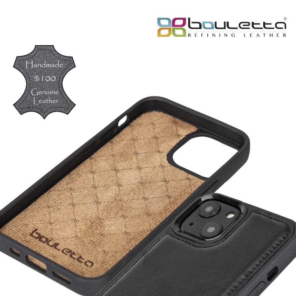 Apple iPhone 13 Series Leather Case with Flexible Back Cover Bouletta LTD