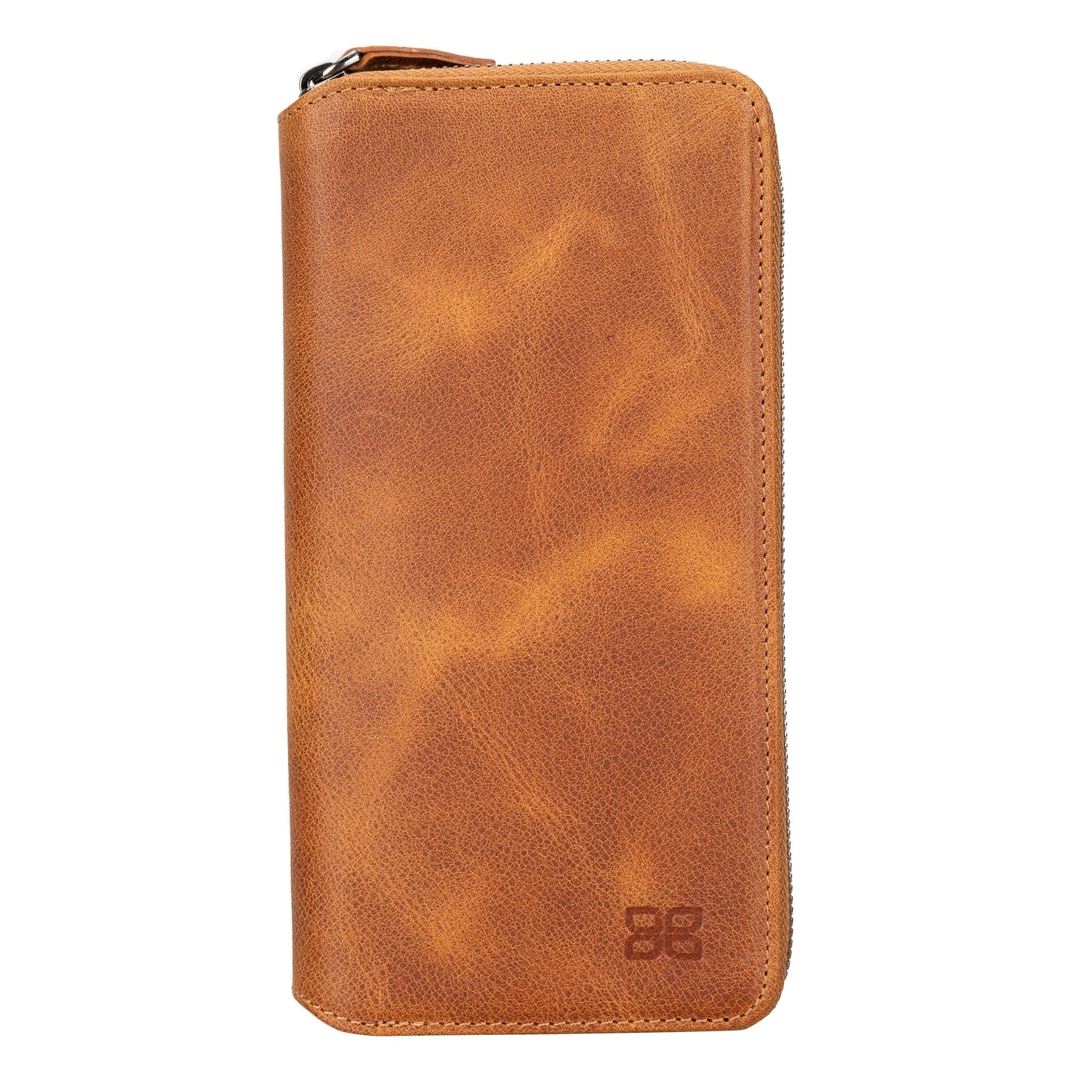 Samsung Galaxy S24 Series Zippered Leather Wallet Cases - PMW Bouletta LTD