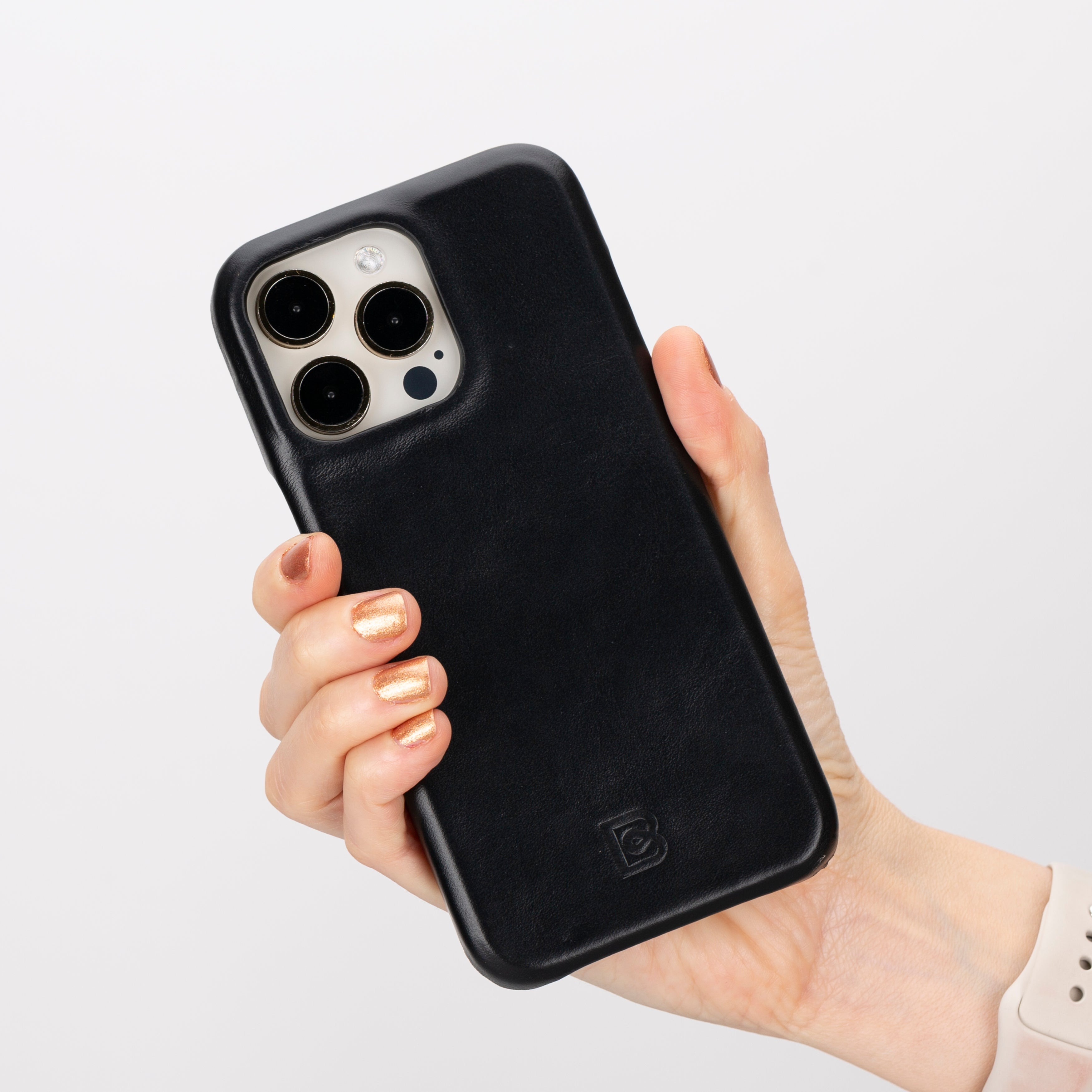 F360 iPhone 16 Pro Leather Case