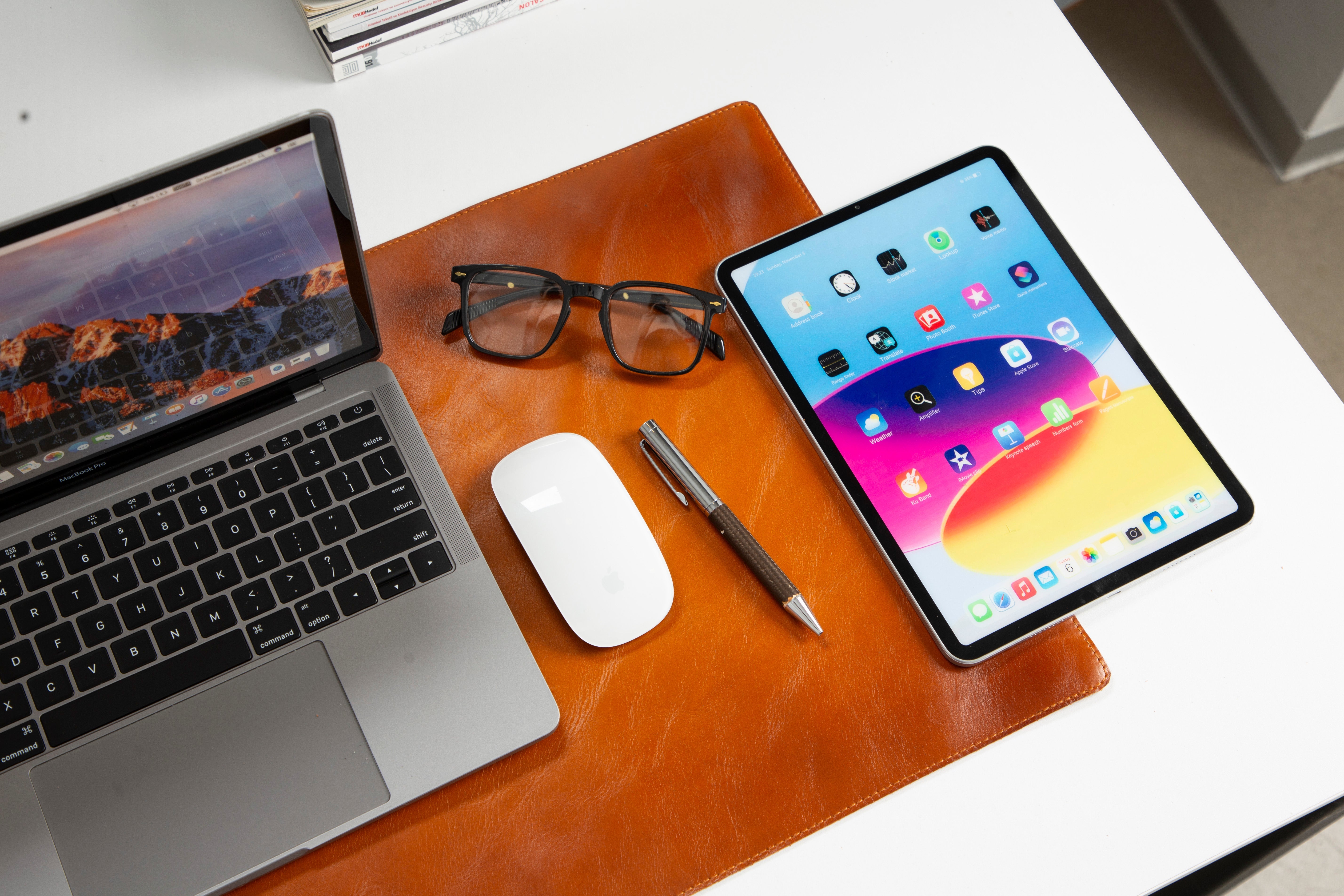 Leather Desk Mat (37 cm X 80 cm)