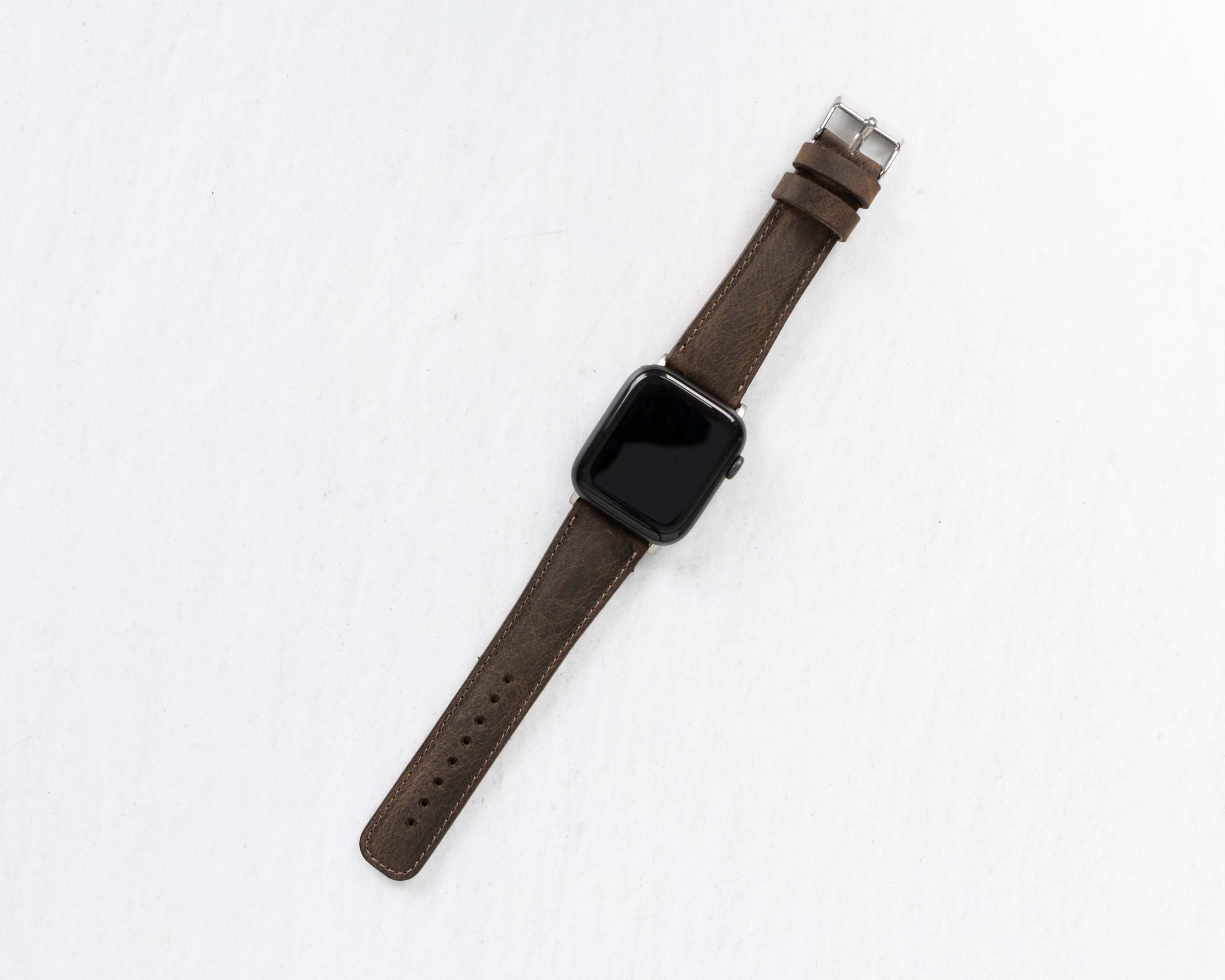 Brown Leather Classic Apple Watch Band