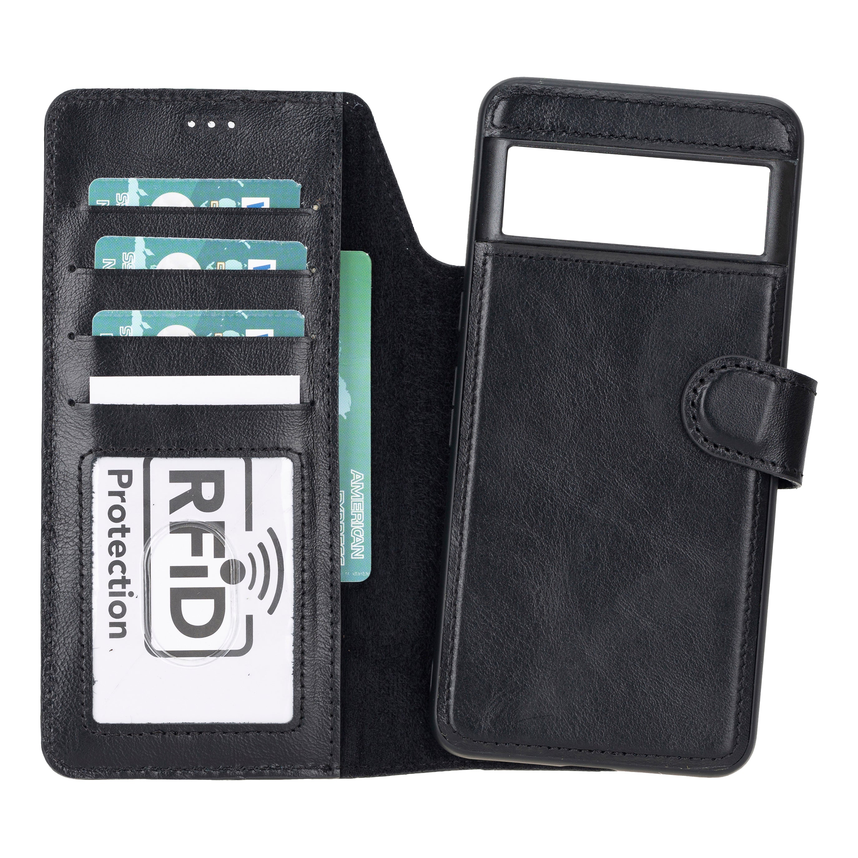 Magic Google Pixel 8 Pro Detachable Leather Wallet Case