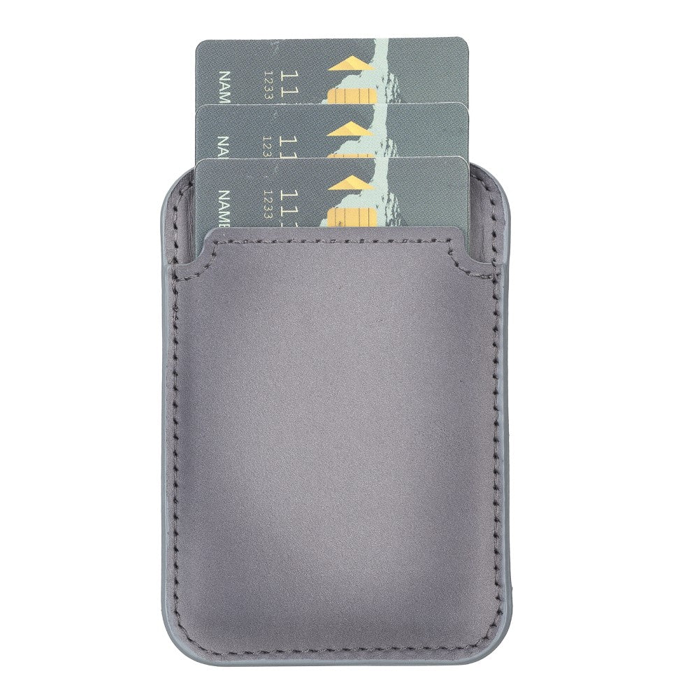 Maggy Leather Magnetic Card Holder
