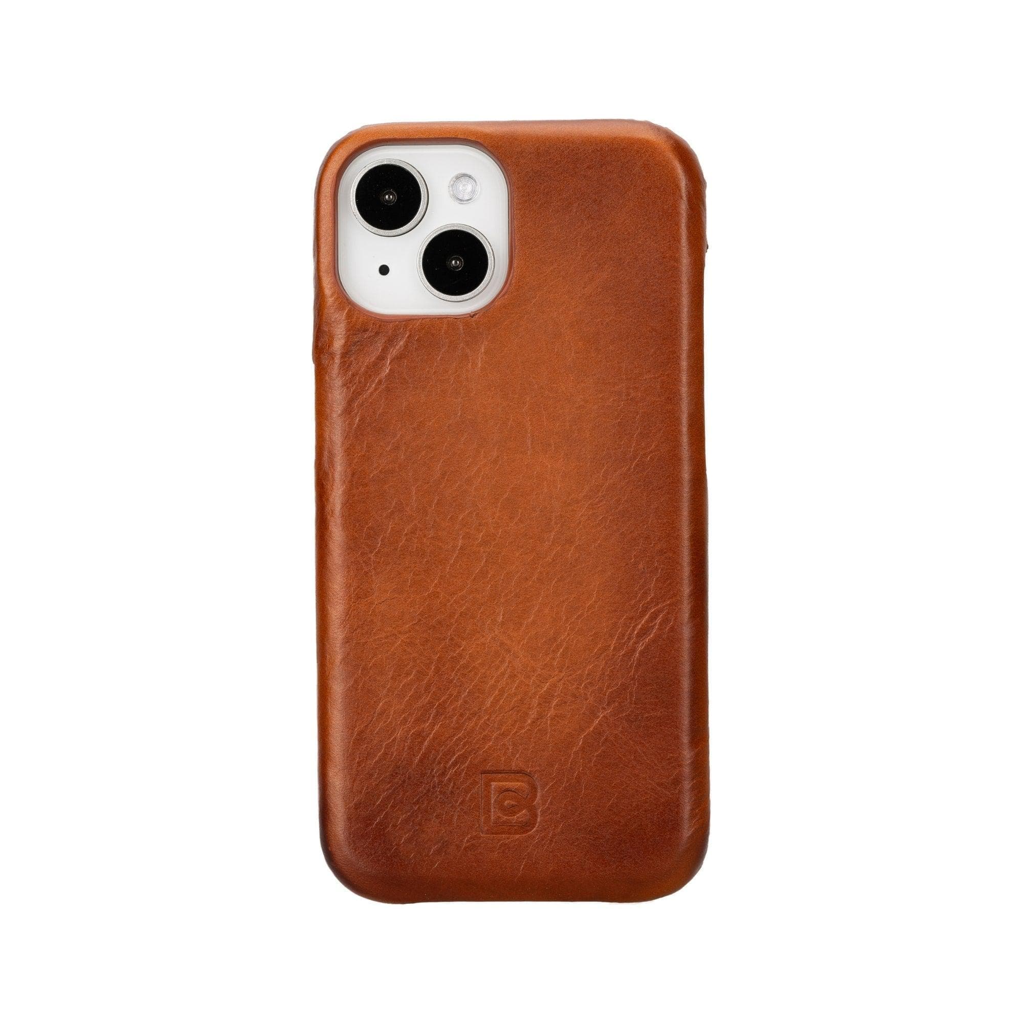 Apple iPhone 15 Series Full Leather Coating Back Cover Bouletta LTD