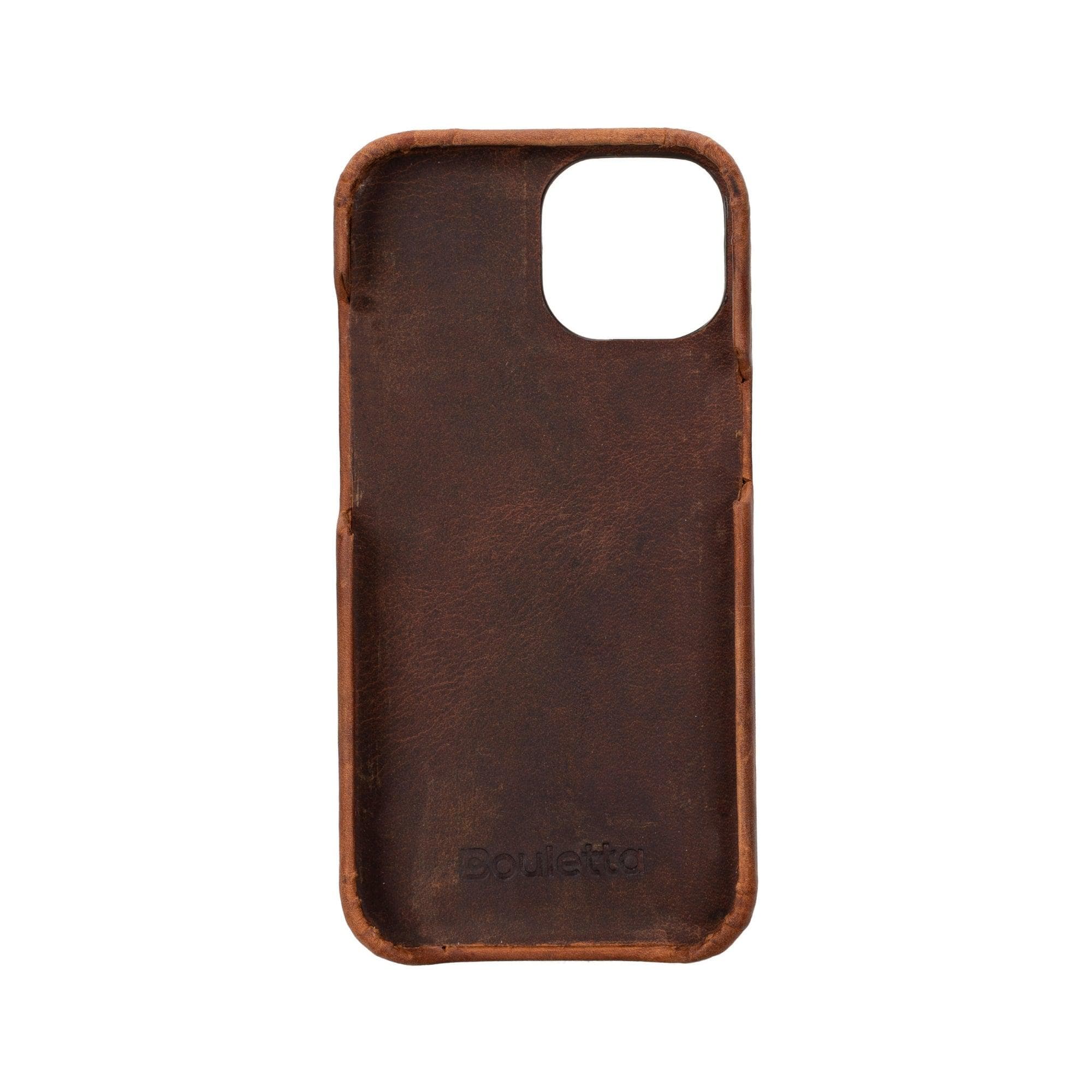 Apple iPhone 15 Series Full Leather Coating Back Cover Bouletta LTD