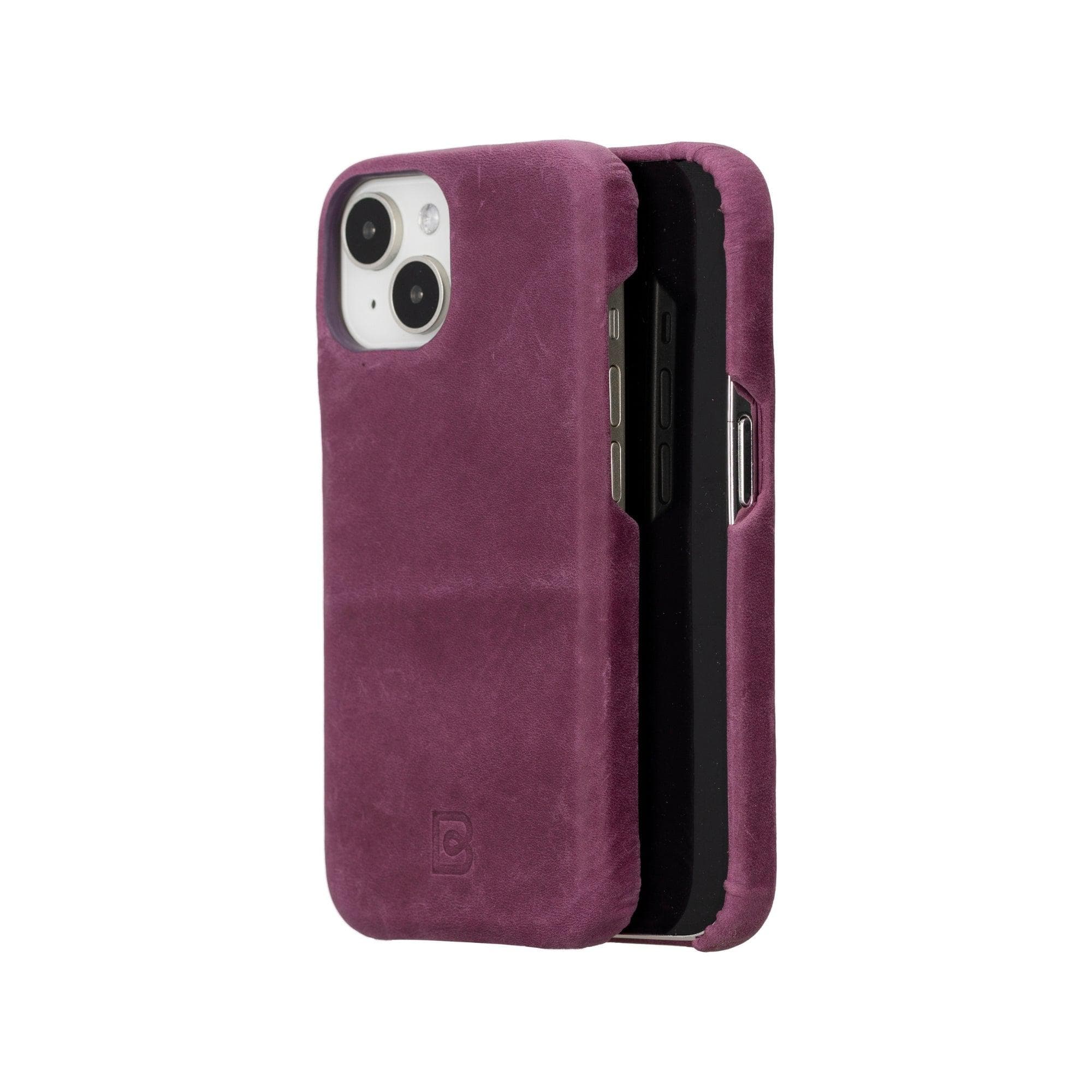 Apple iPhone 15 Series Full Leather Coating Back Cover Bouletta LTD