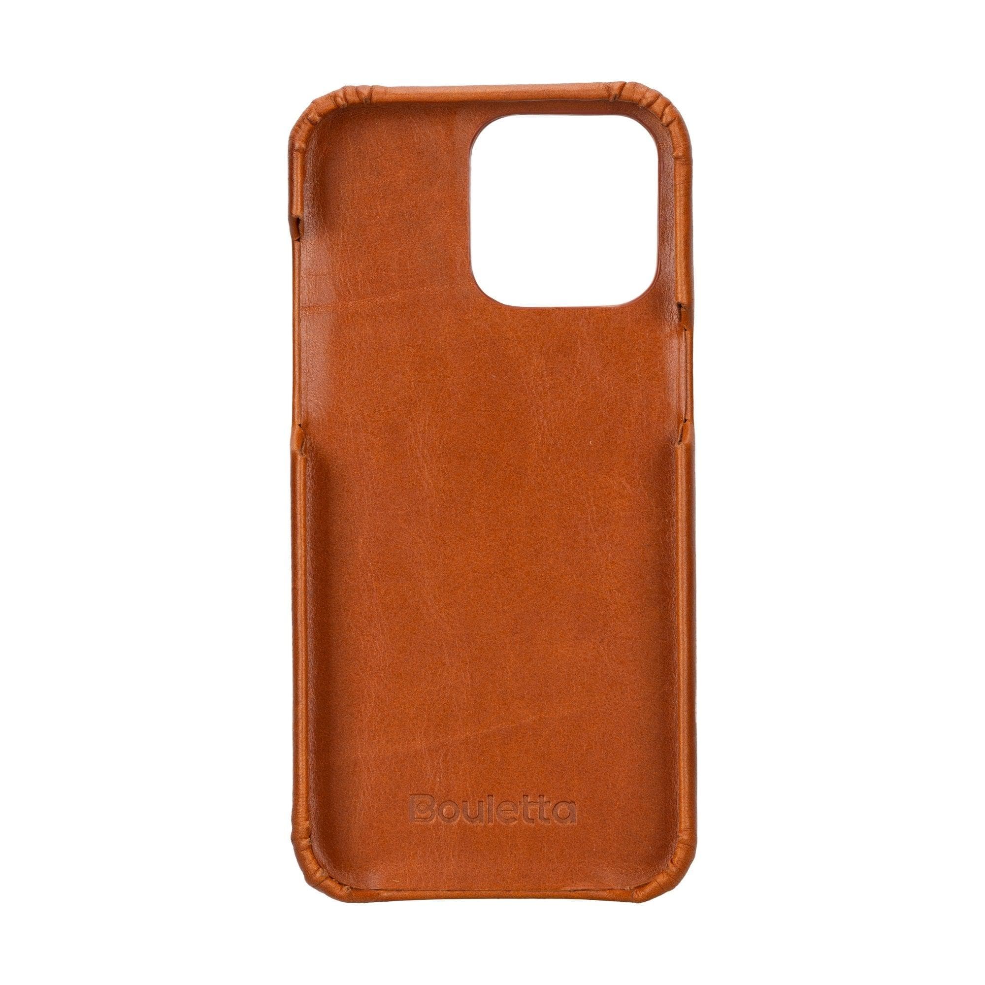 Apple iPhone 15 Series Full Leather Coating Back Cover Bouletta LTD