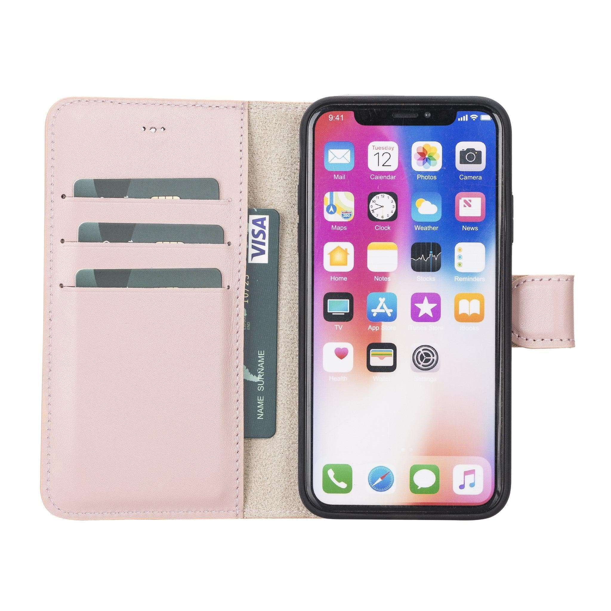 Apple iPhone X/XS Detachable Leather Case / MW