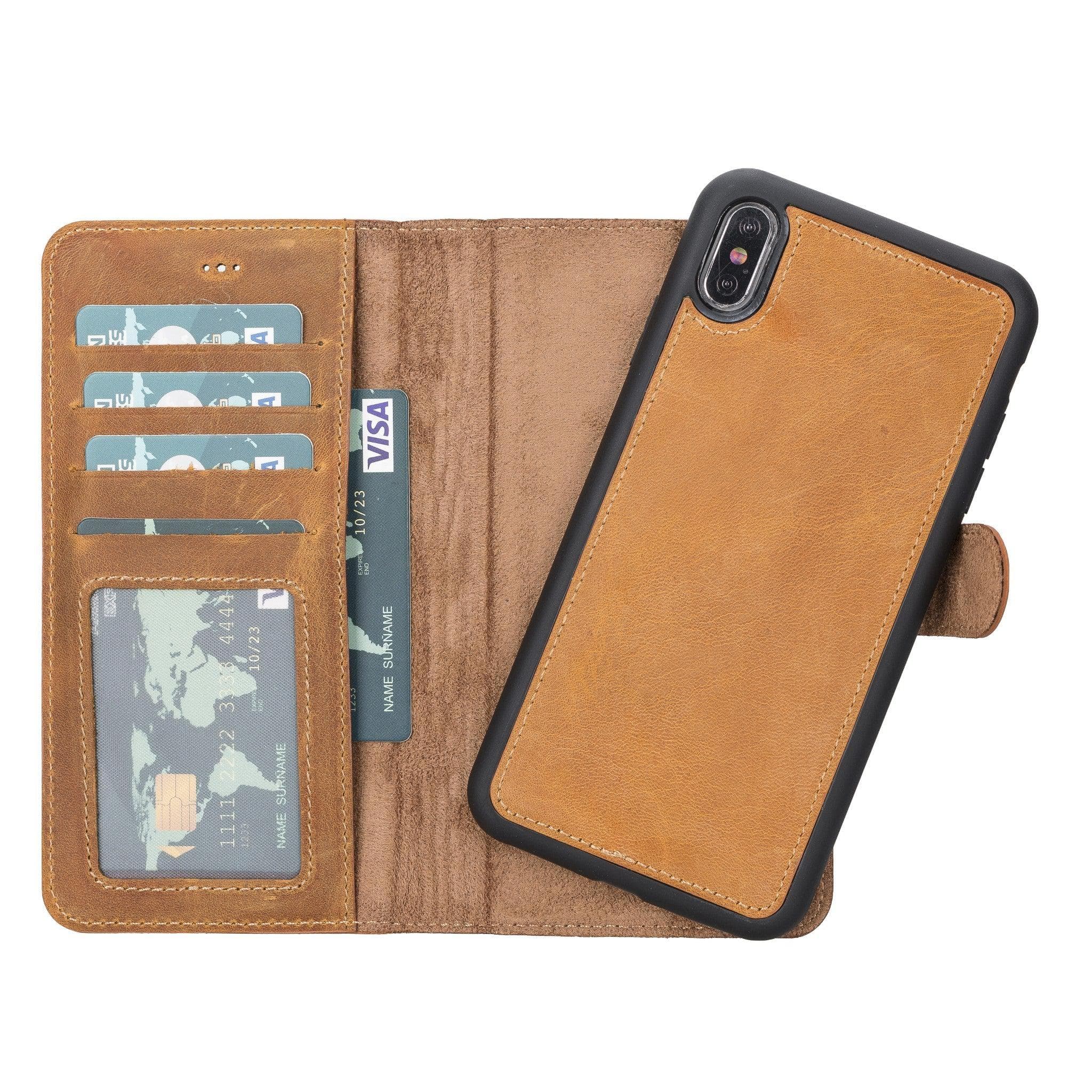 Apple iPhone XSM Detachable Leather Case / MW