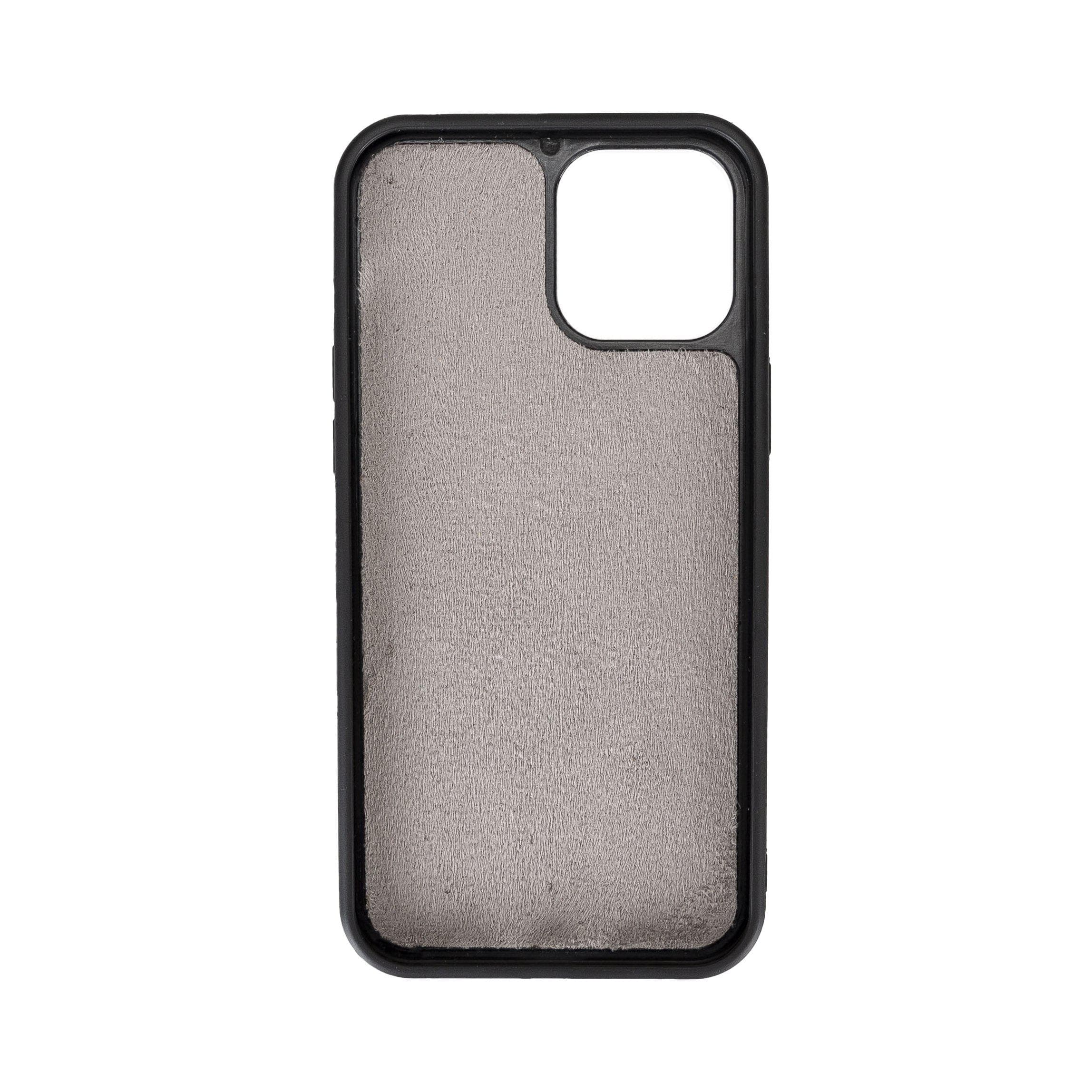 B2B - Flex Cover Back iPhone 12/Pro 6.1” Leather Case Bouletta B2B