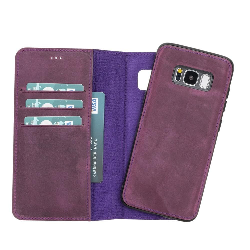 Samsung Galaxy S8 Plus Leather Case | Detachable Wallet
