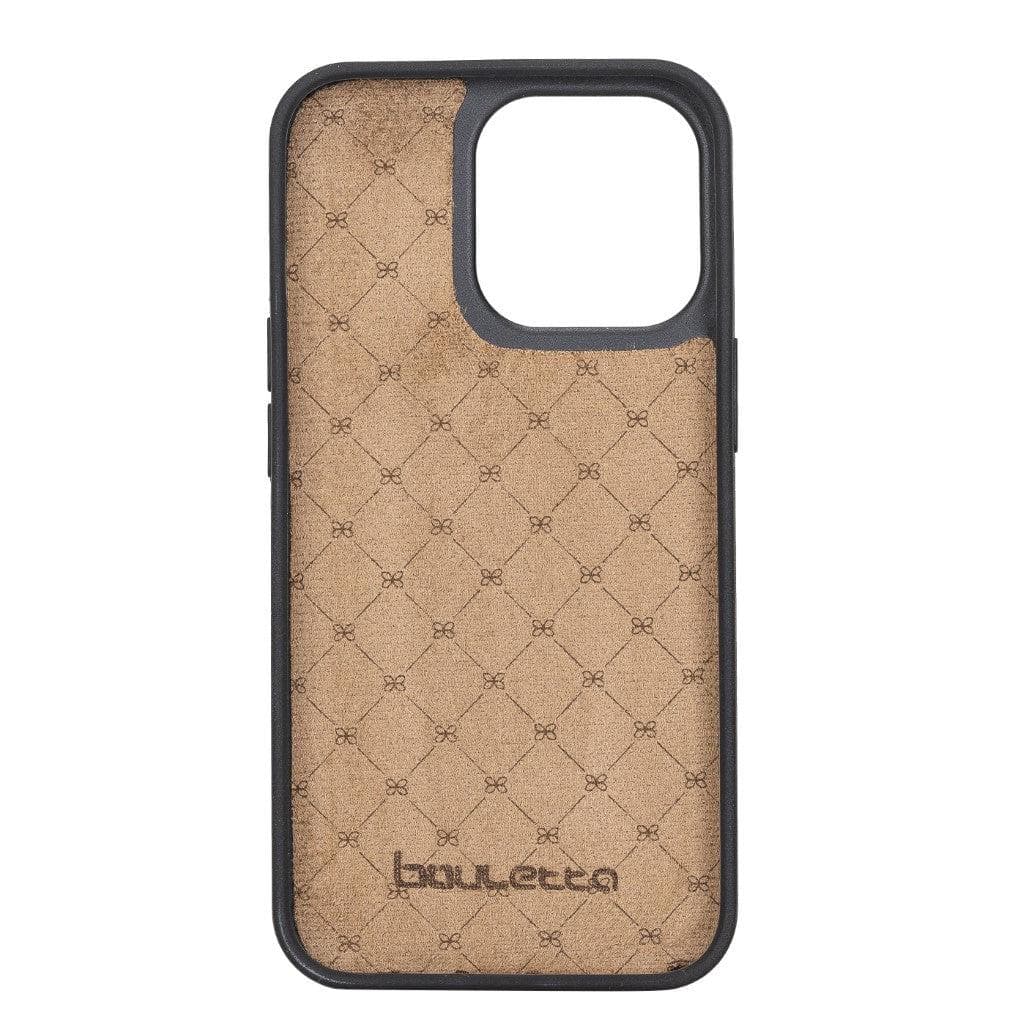 Flexible Leather Back Cover with Card Holder for iPhone 13 Series Bouletta LTD