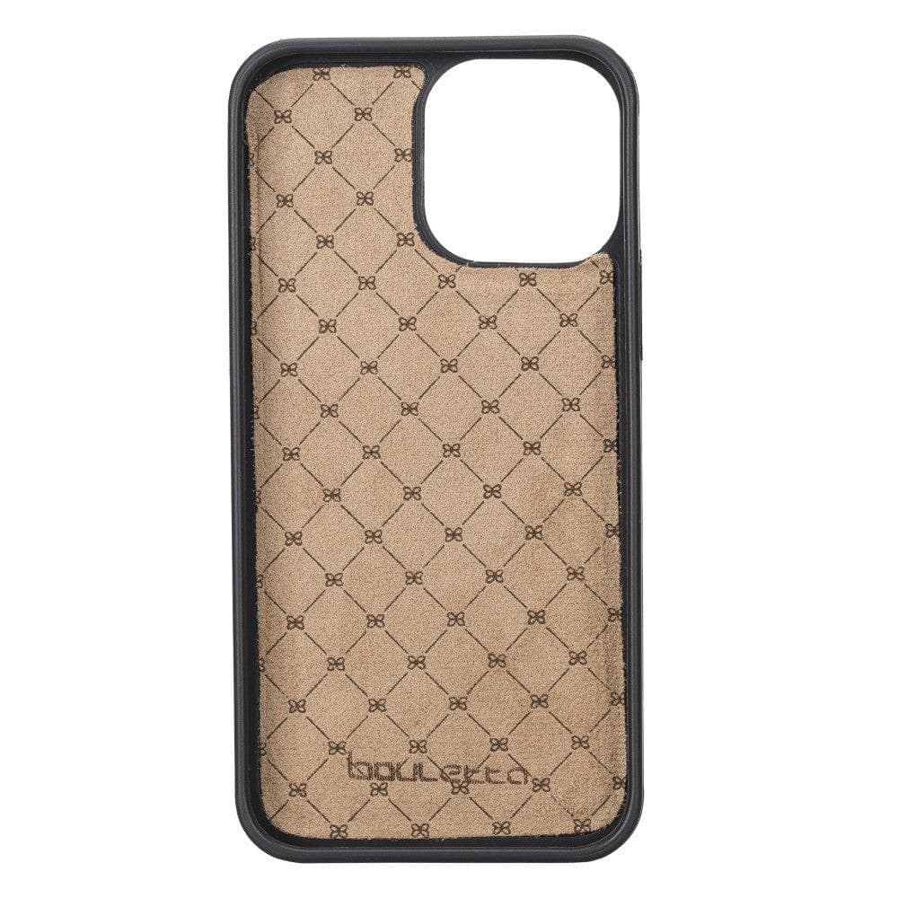 Flexible Leather Back Cover with Card Holder for iPhone 13 Series Bouletta LTD